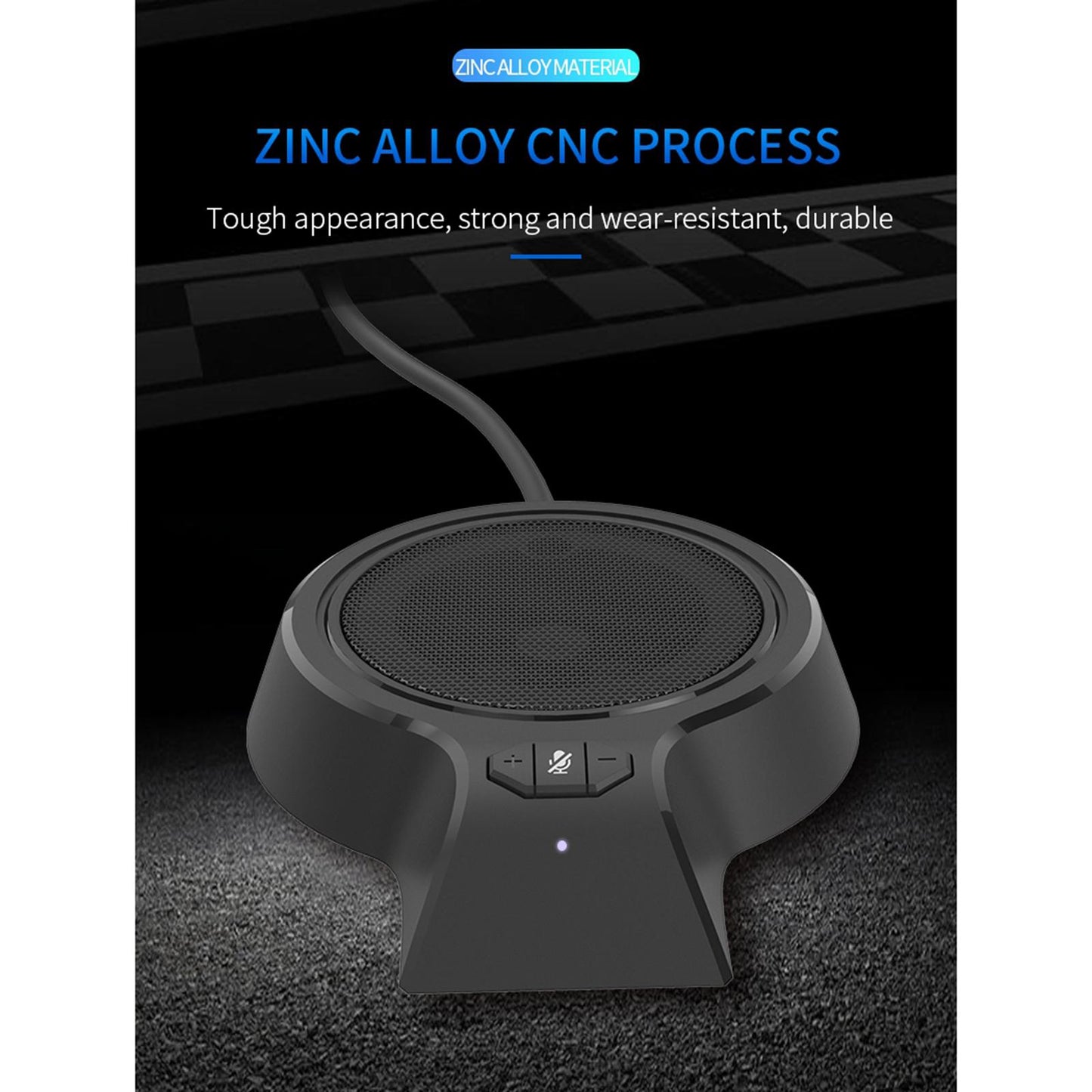 Mini USB Conference Computer Desktop PC Laptop Microphone Mic Video Meeting