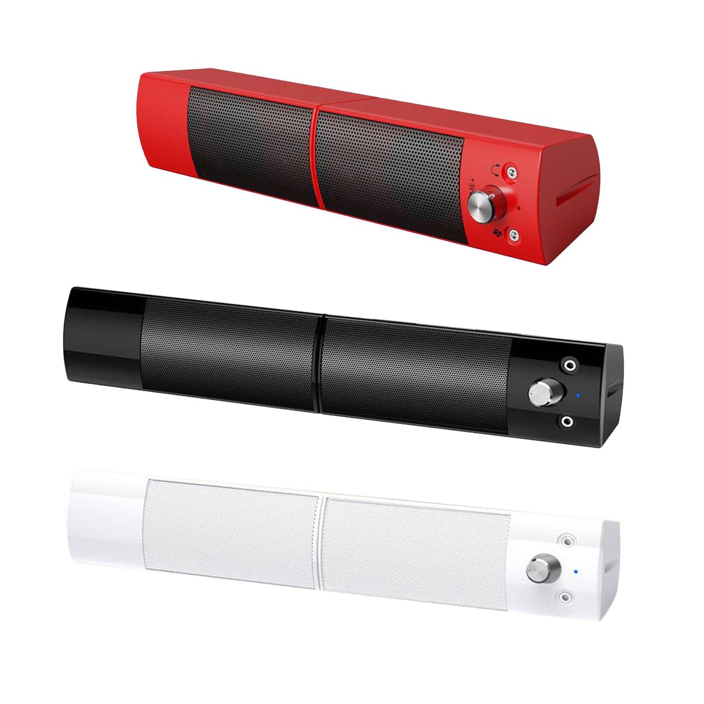 Computer Bluetooth Speaker Surround Sound Portable Table Subwoofer Black