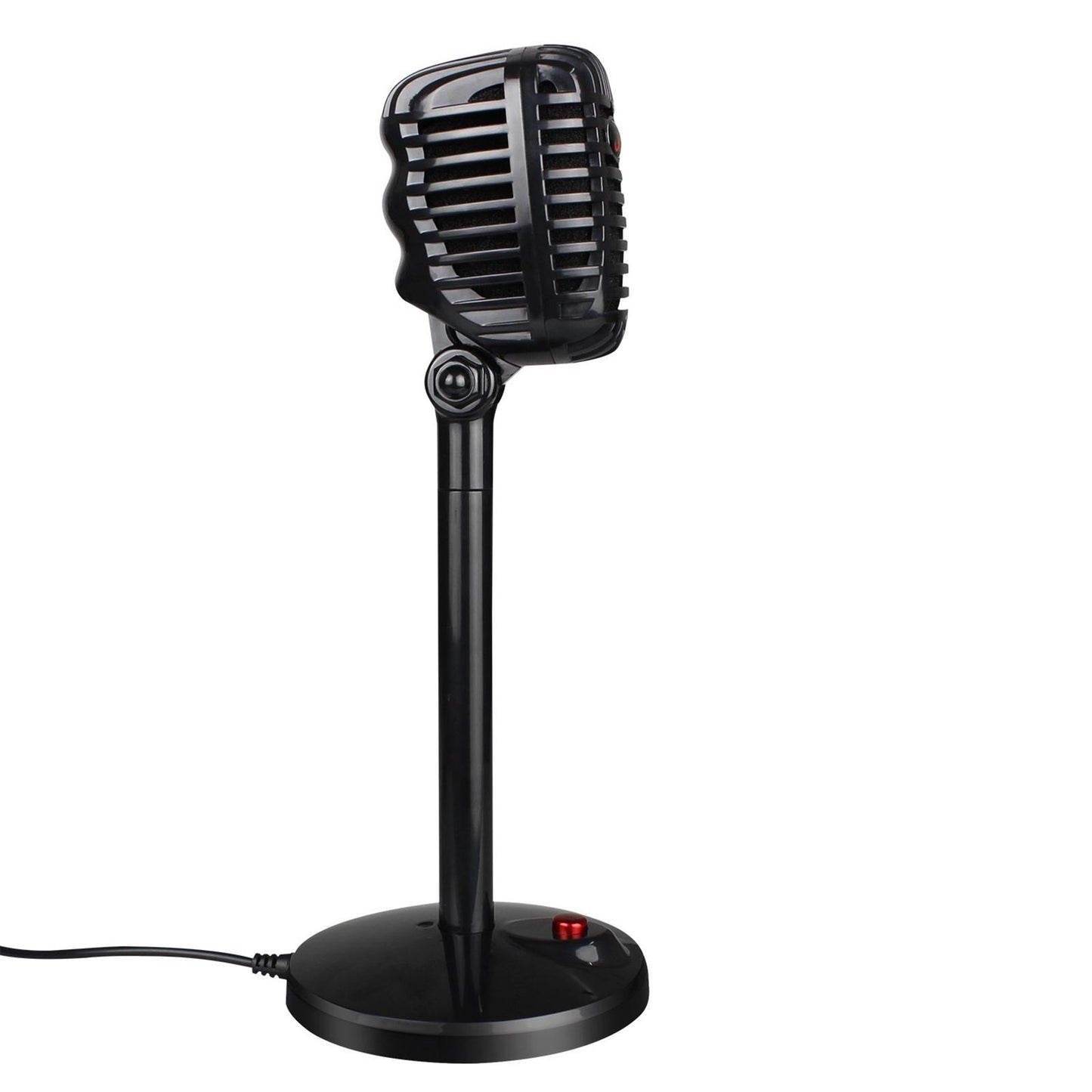 USB/3.5mm Mini Condenser Microphone Mic for PC Computer F13 Black 3.5mm