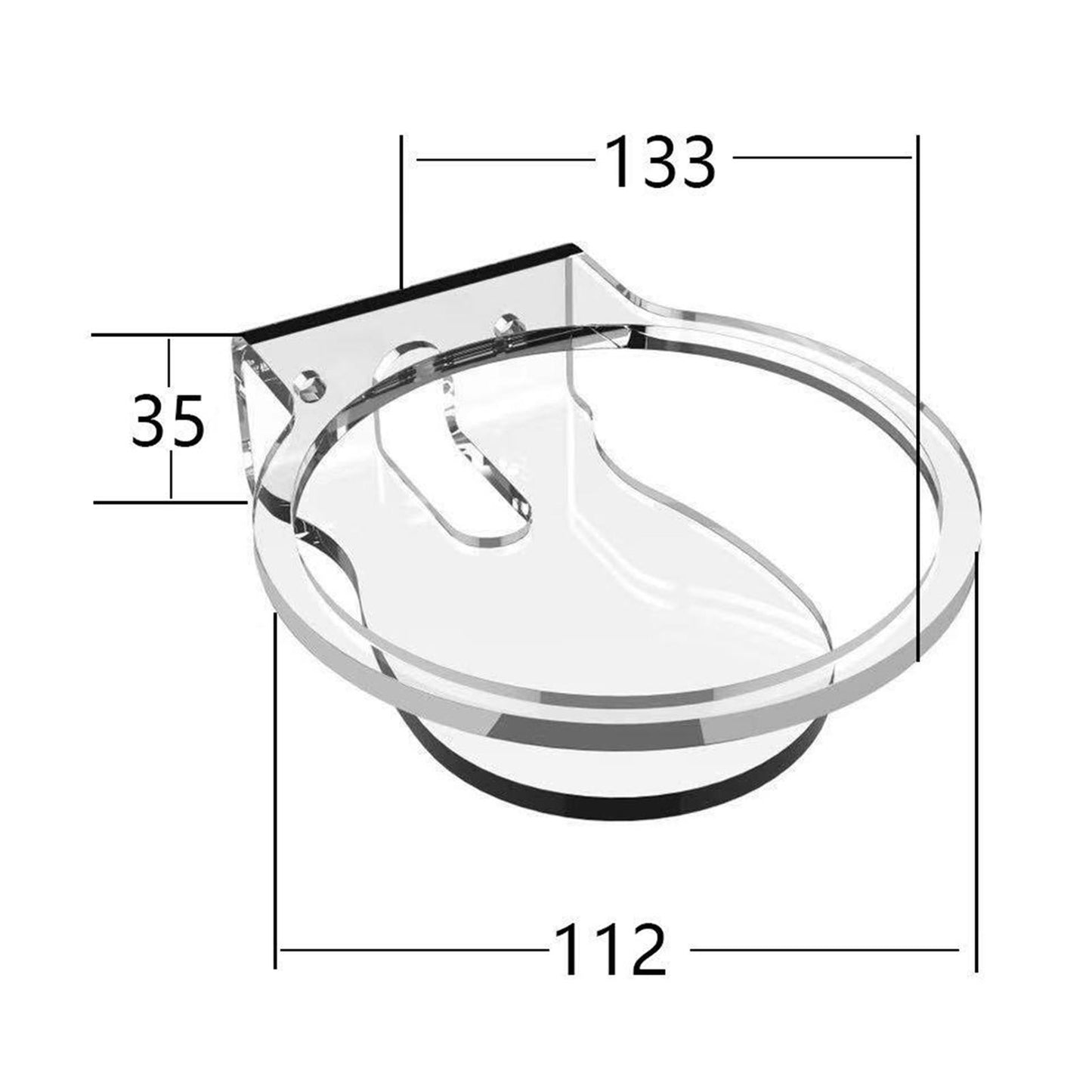 Small Stable Wall Shelf Holder Stand For Echo Dot 4 3 Gen Table Placement