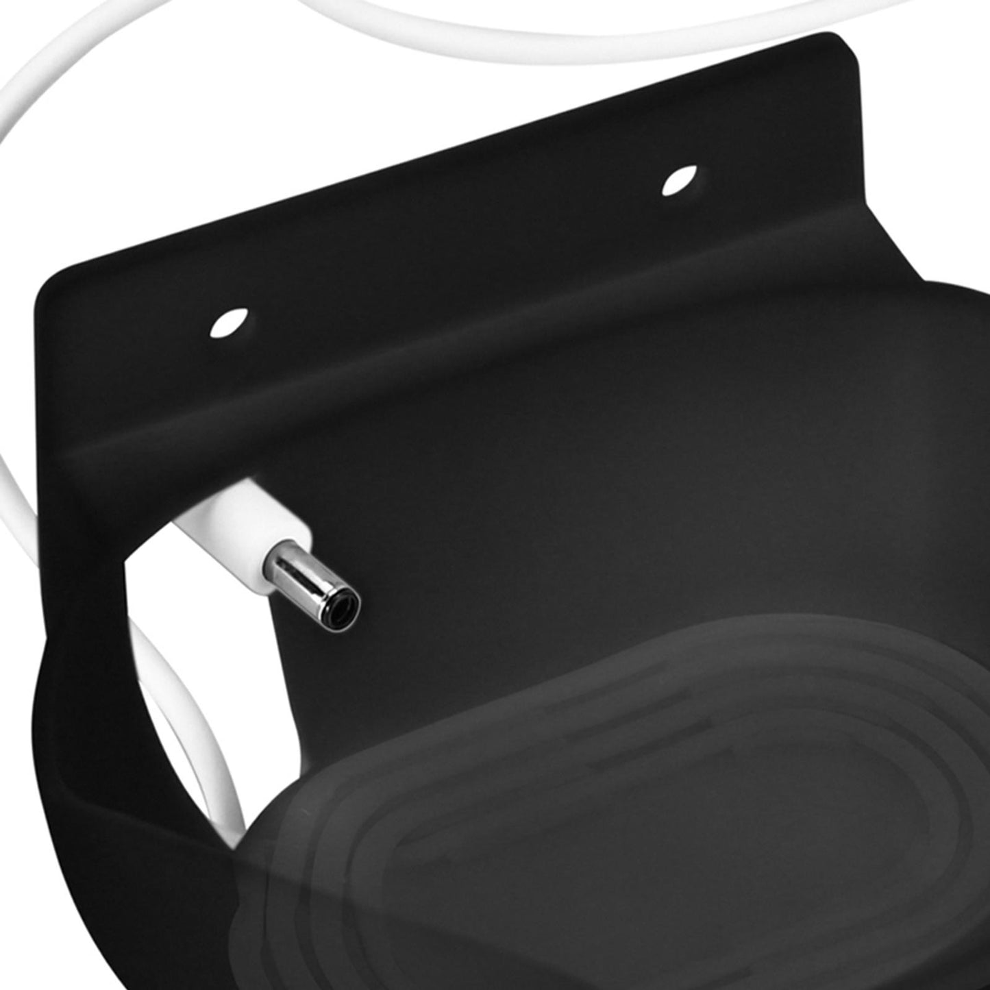 Portable Wall Mount Shelf Holder Stand For Google Nest Audio Bedroom Black