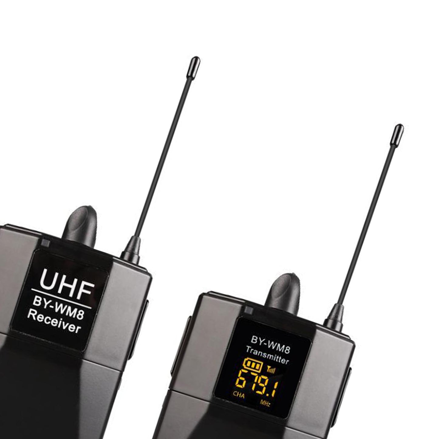 Wireless Lavalier Microphone for DSLR Interview Video Recording 1 to 1