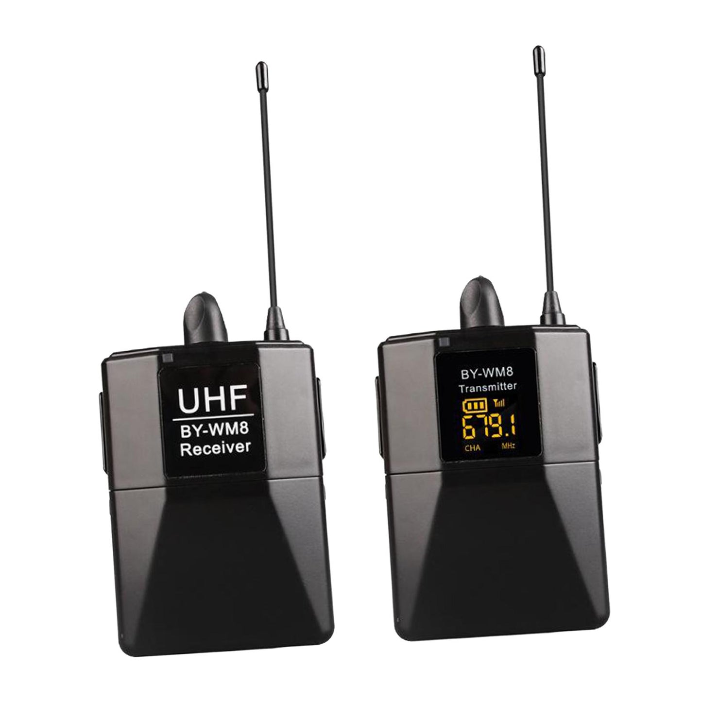 Wireless Lavalier Microphone for DSLR Interview Video Recording 1 to 1