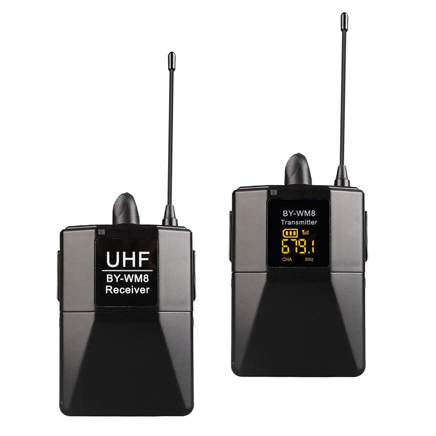 Wireless Lavalier Microphone for DSLR Interview Video Recording 1 to 1