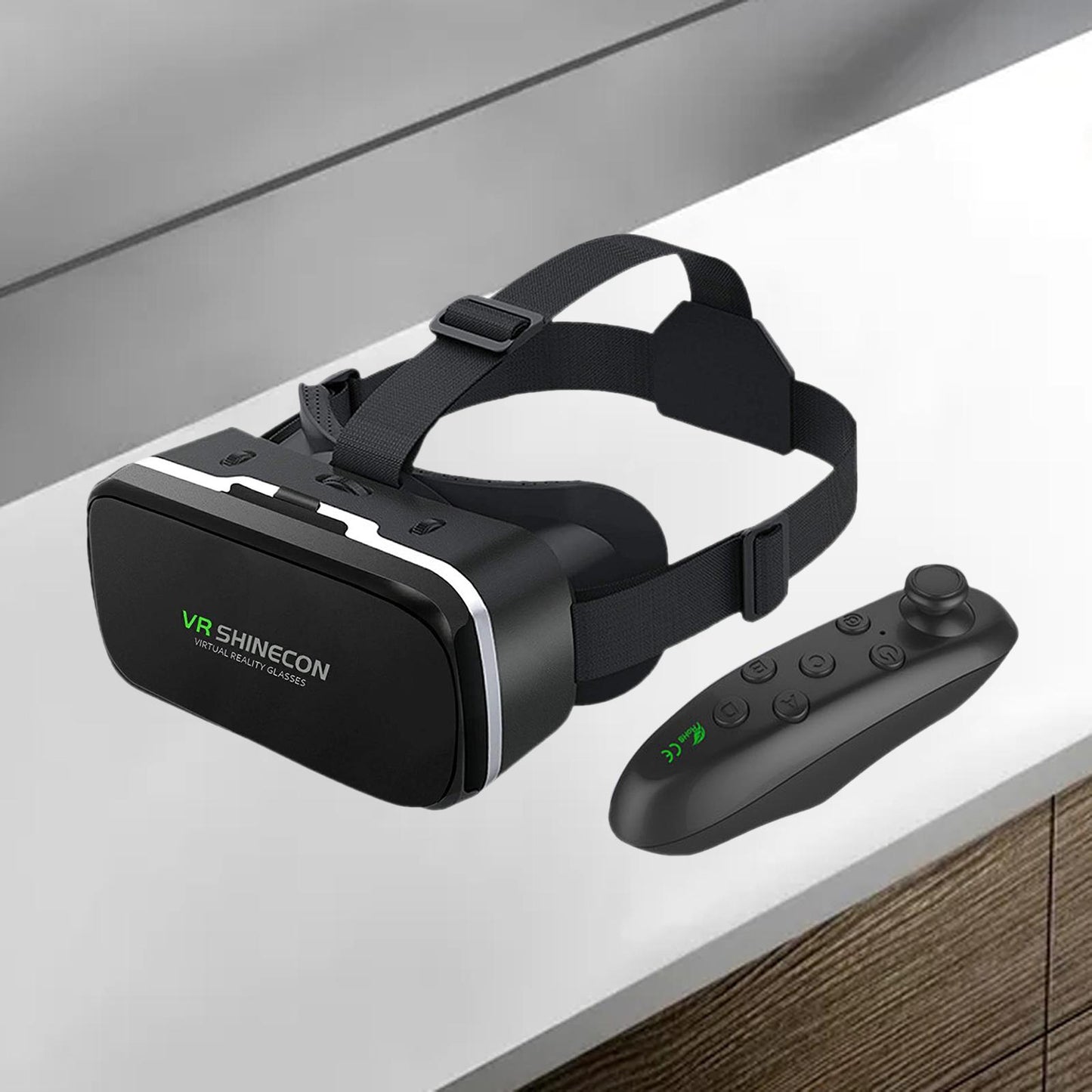 3D Glasses Virtual Reality Goggles 360 Movies for SmartPhone remote control