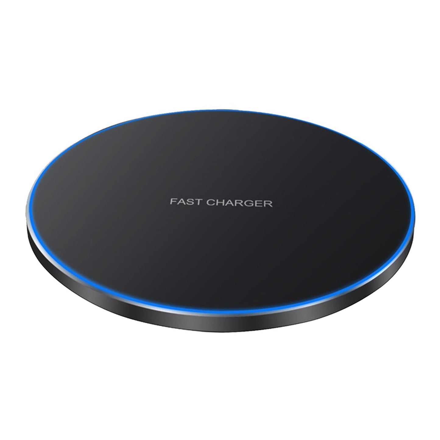 Ultra Slim Qi Wireless Charger 30W Max Pad Station for iPhone 12 X black
