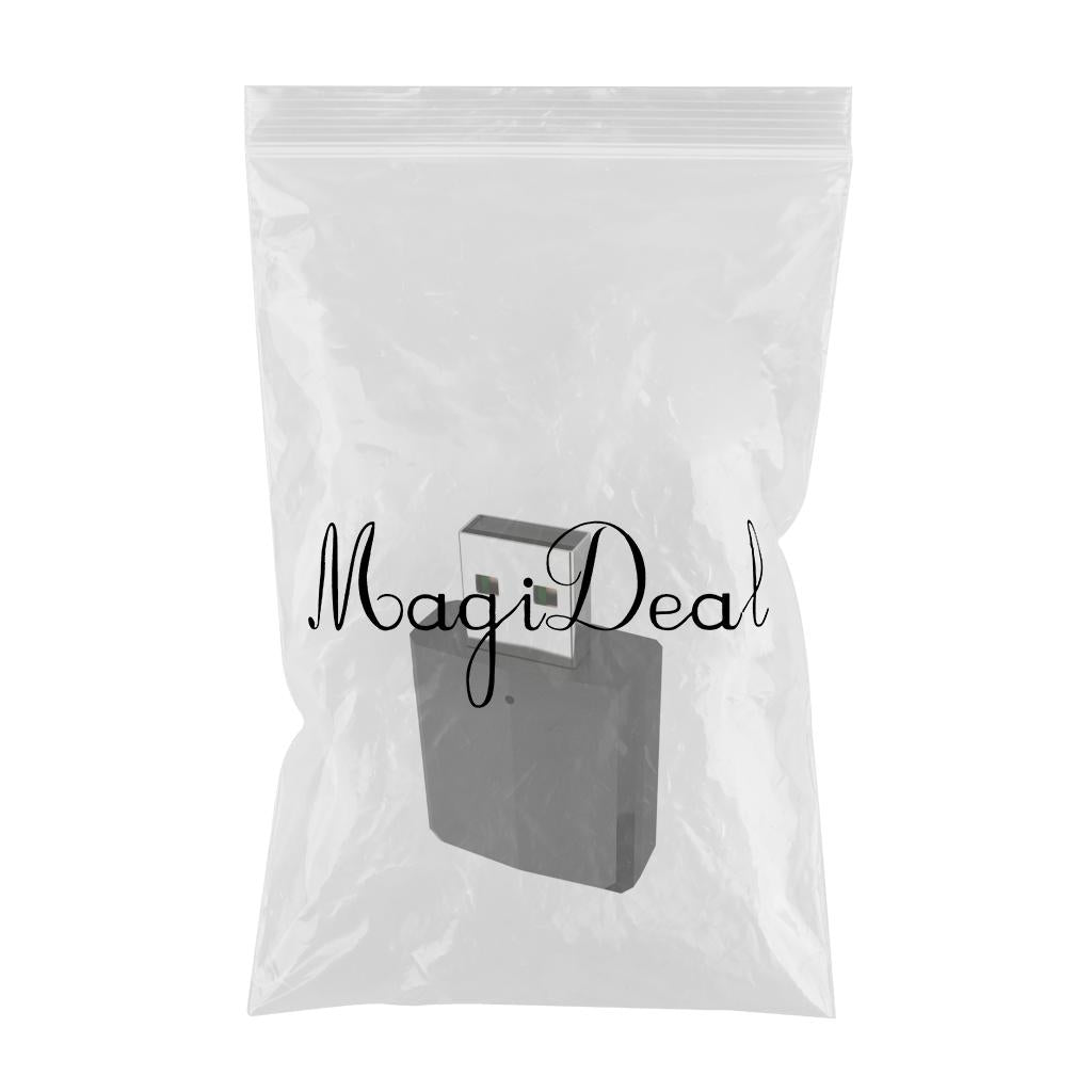 TV USB 3.5MM Bluetoooth Transmitter & Receiver Dongle for PC Computer black