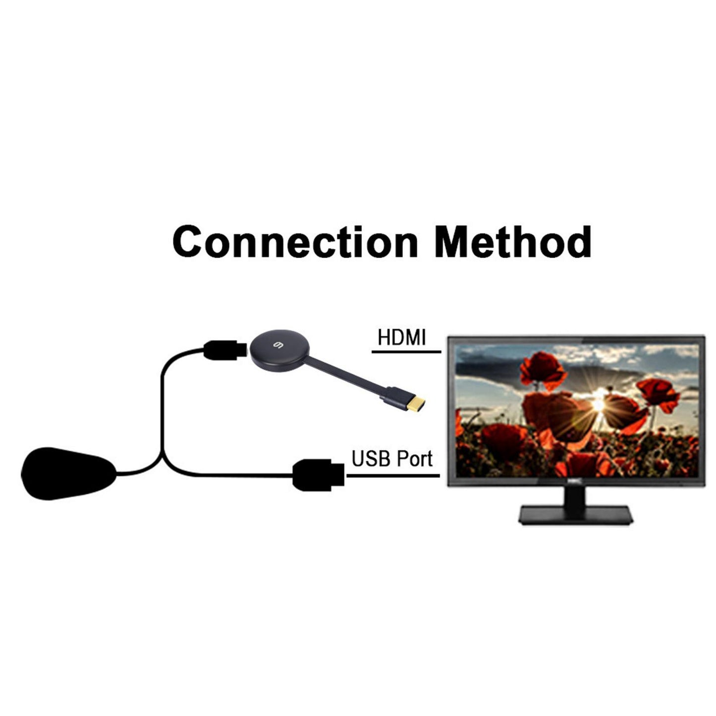Portable HDMI 1080P HD WIFI Wireless Display Dongle For TV Miracast Dongle