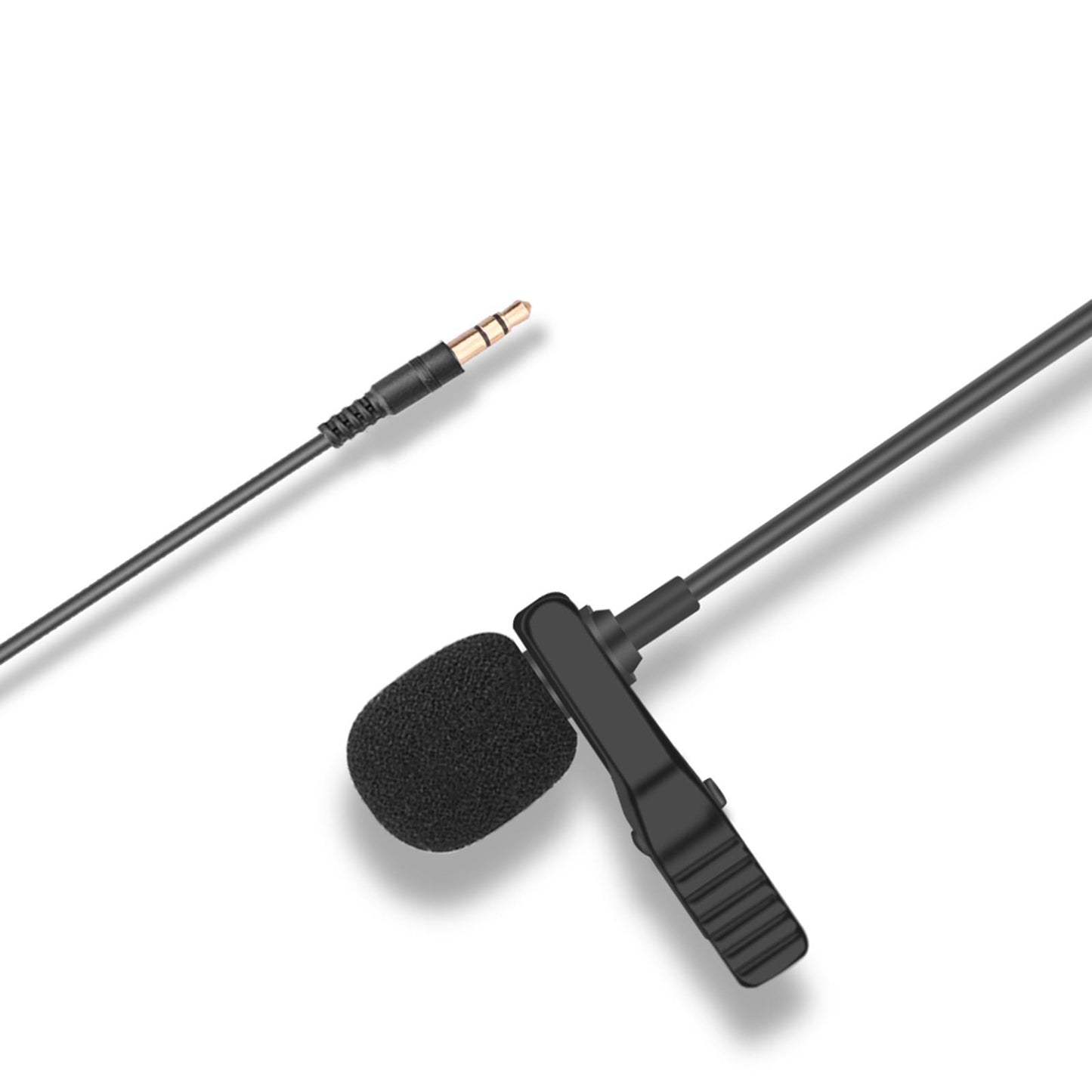 Clip On Lapel Microphone Mic 3.5mm for DJI Pocket2 Video Recording Interview
