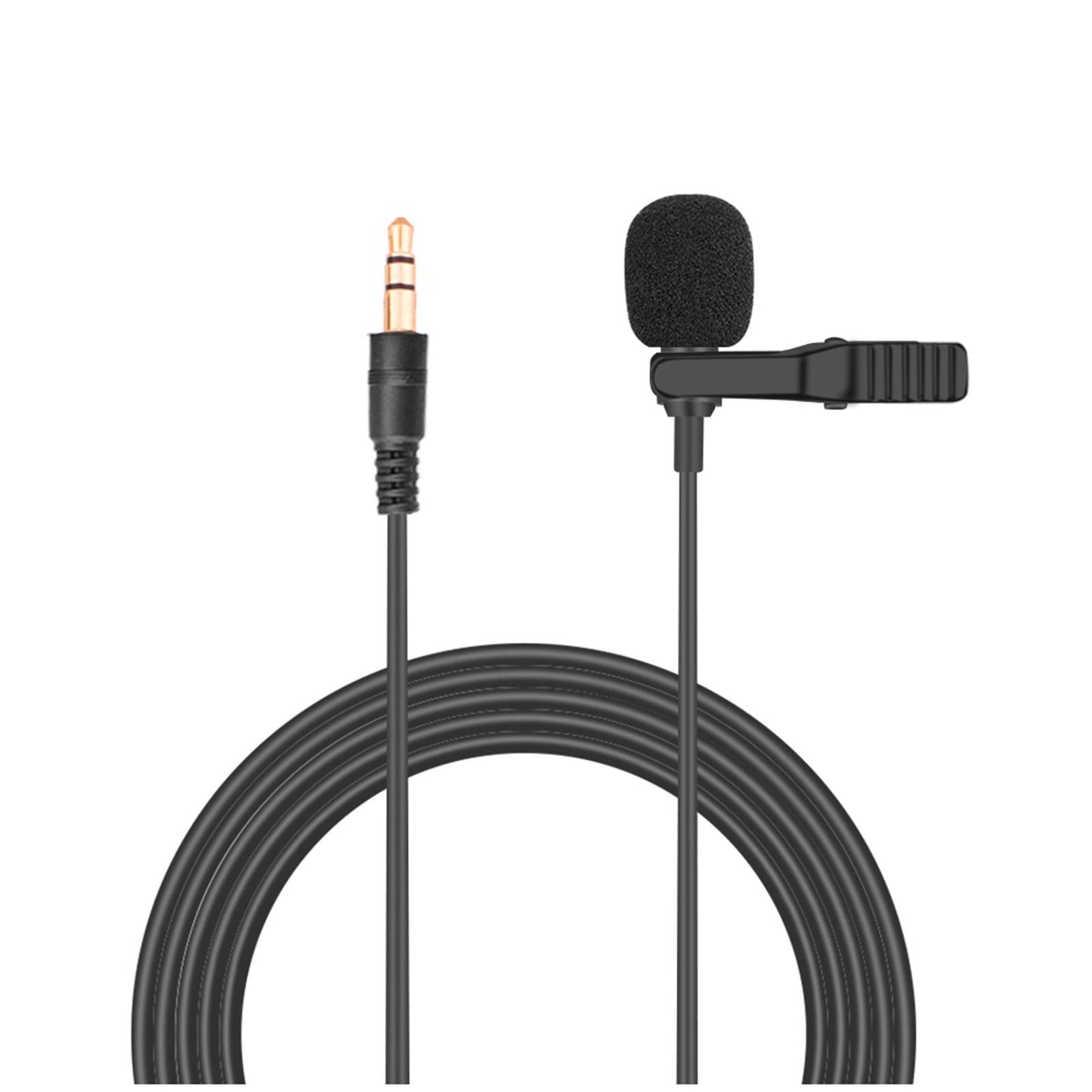 Clip On Lapel Microphone Mic 3.5mm for DJI Pocket2 Video Recording Interview