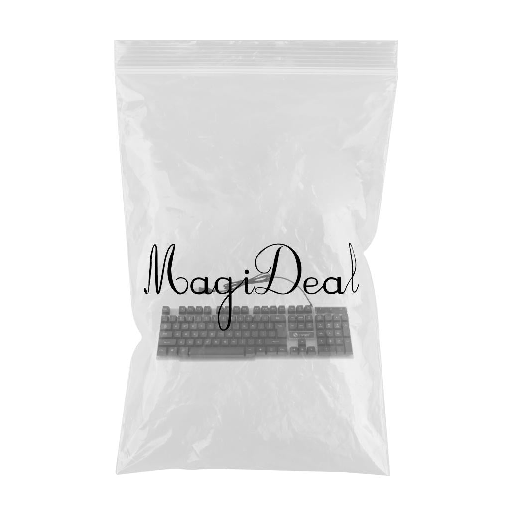 Wired Wired Mouse Kit Combo Rainbow Backlit Keyboard Black