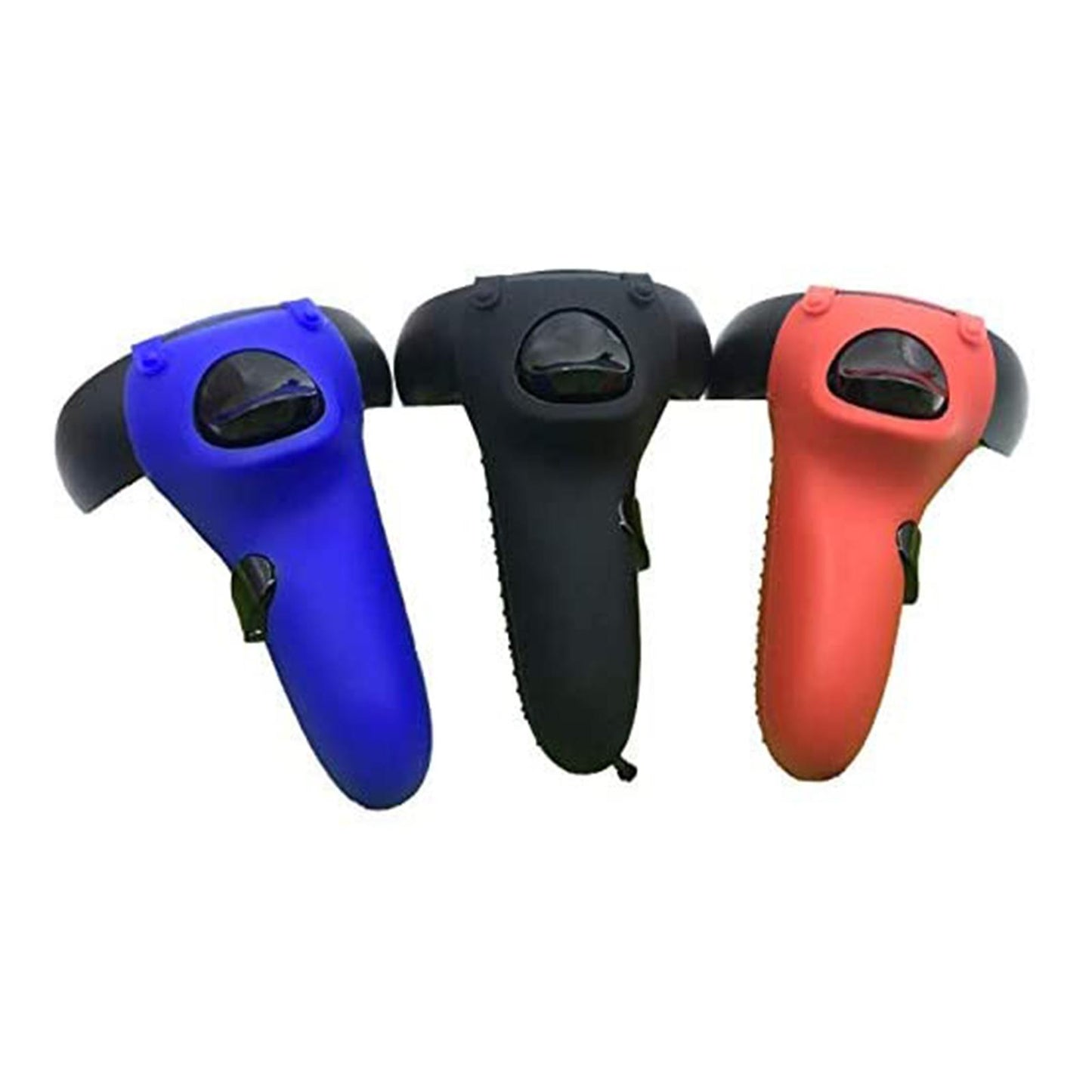 Silicone Protective Skins Grip Cover for Oculus Quest 1 Rift-S Elastic Blue