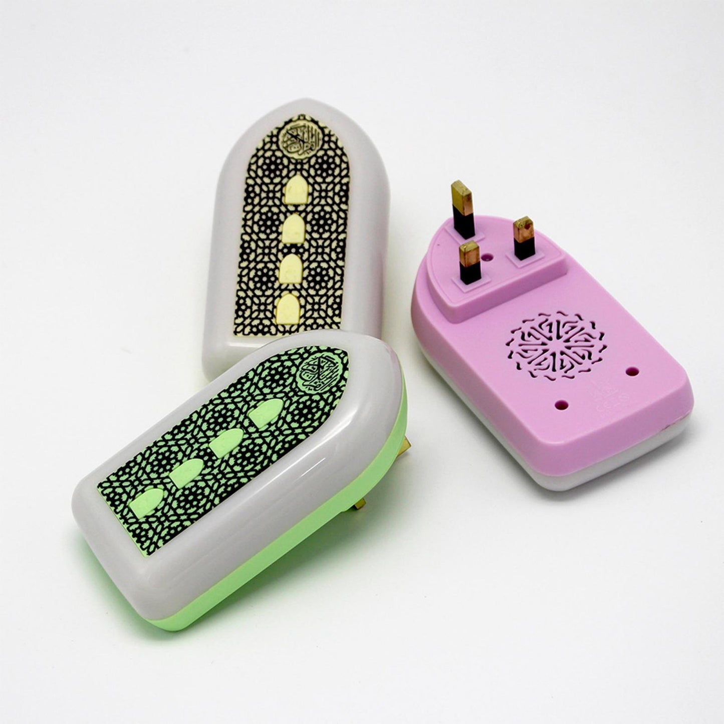 Electronic Wall-Mounted Speaker Night Light Key Control UK Plug