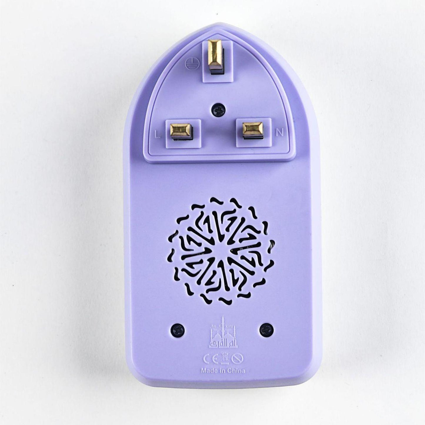 Electronic Wall-Mounted Speaker Night Light Key Control UK Plug