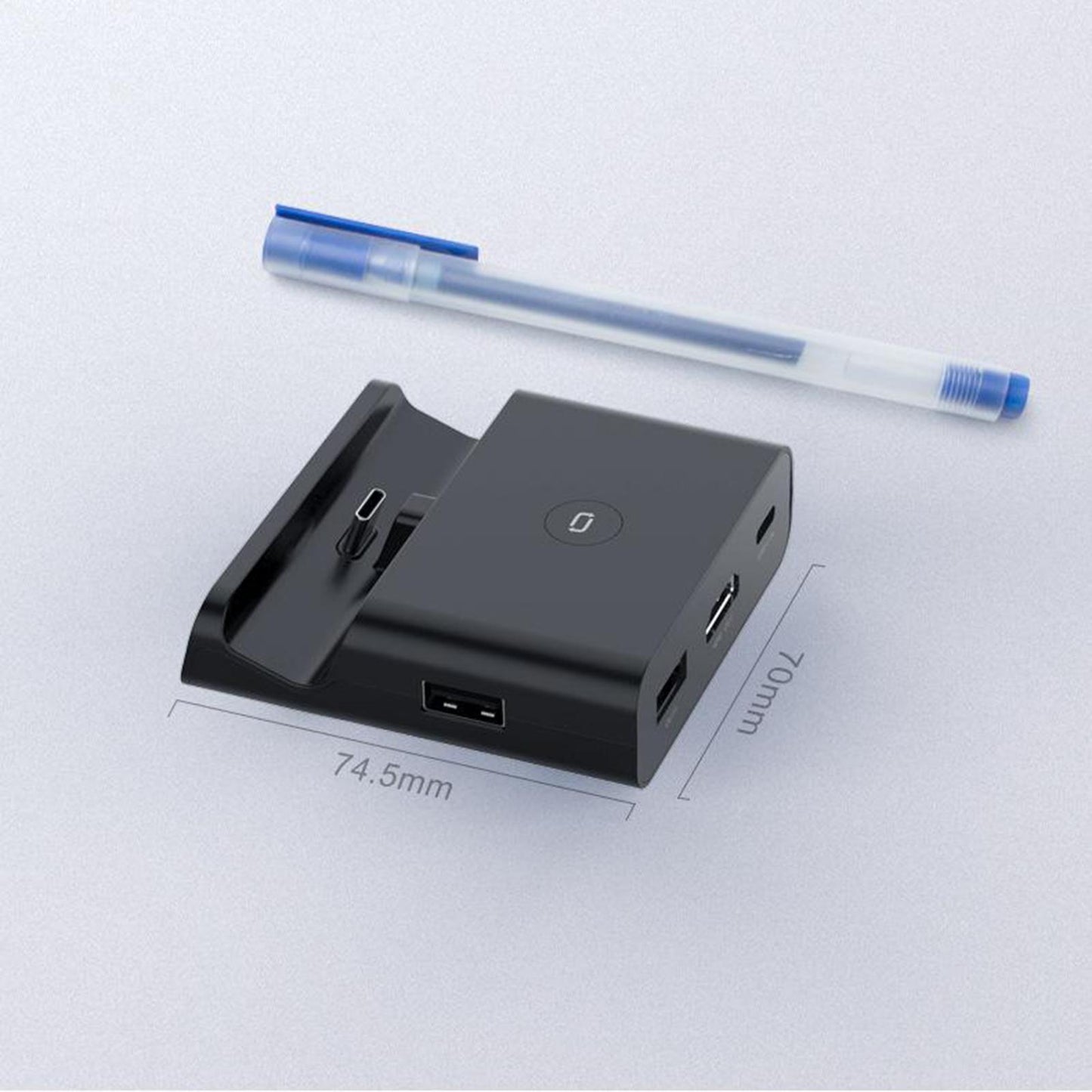 New Portable TV HDMI Converter Charging Dock Charger For Nintendo Switch NS Black