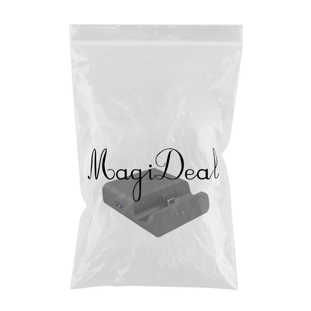 New Portable TV HDMI Converter Charging Dock Charger For Nintendo Switch NS Black