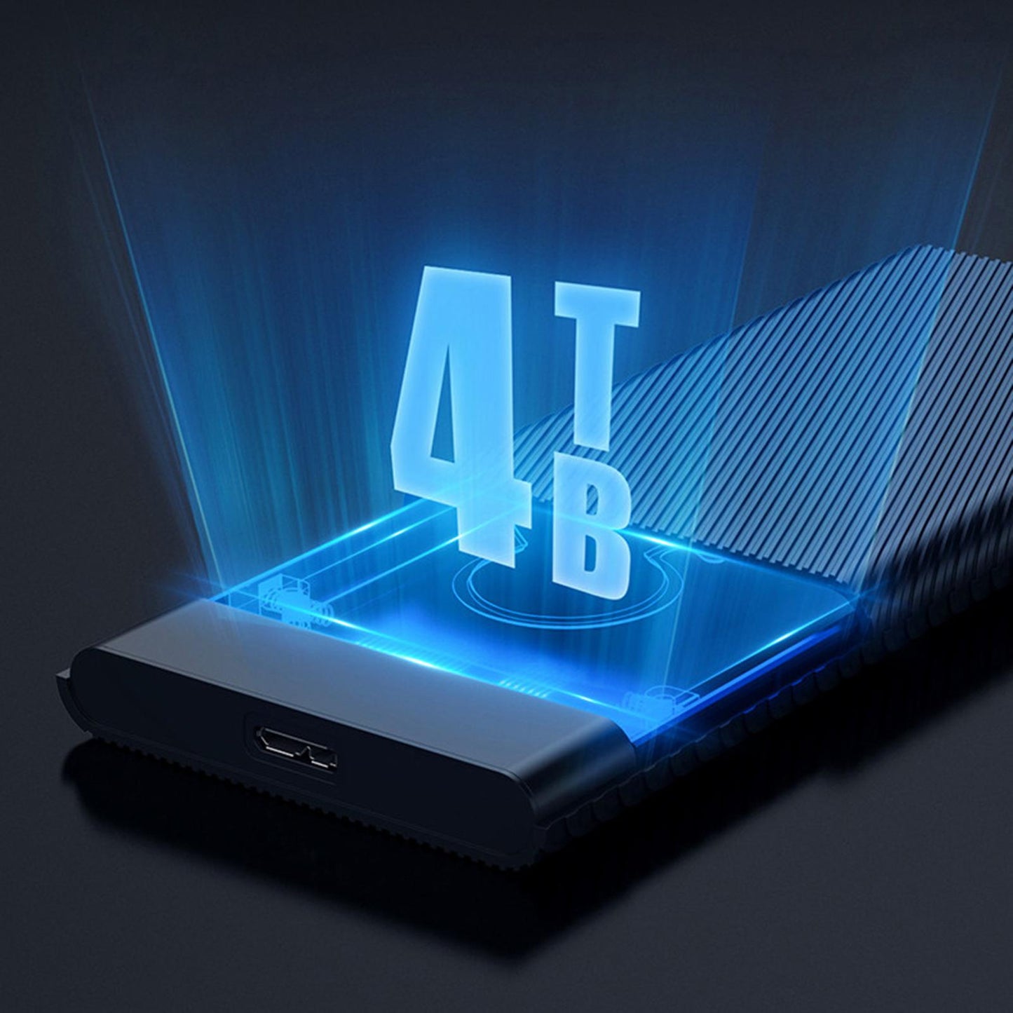 Removable 2.5in External USB 3.0 Hard Drive HDD Enclosure for Desktop Laptop