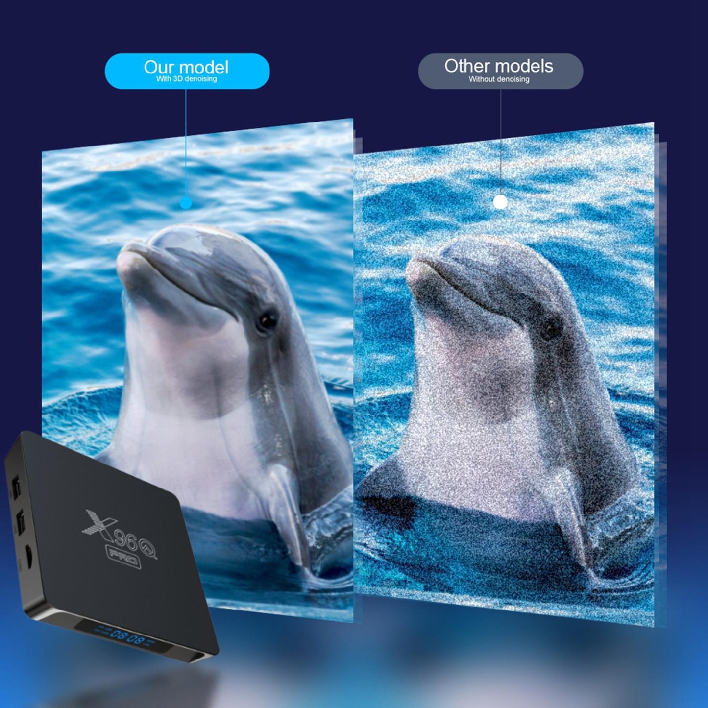 4K Ultral HD Dual-Band WIFI 3D Player OTA Upgrade Support EU 2+16