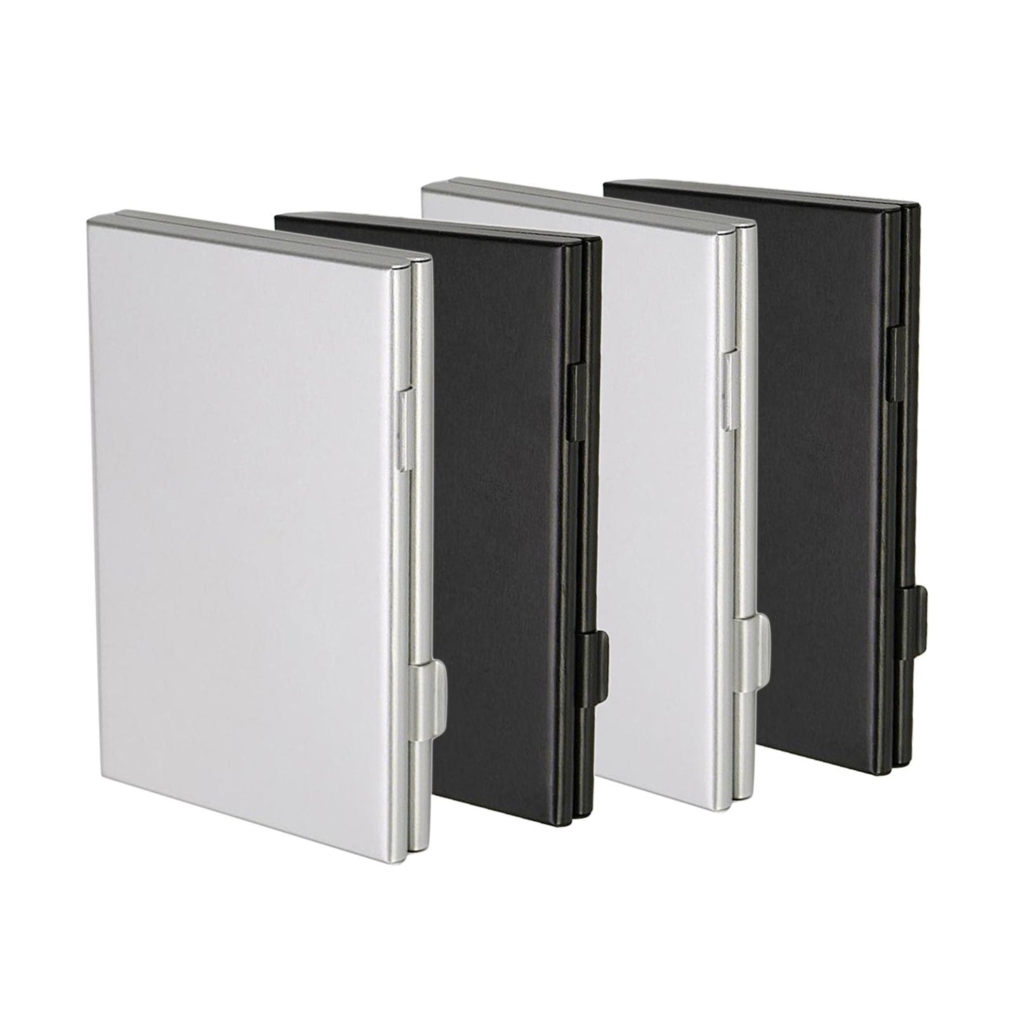 Portable Aluminum Alloy Storage Box Protector Hold for CF (Compact Flash) TF 12 Micro SD + 6SD Black