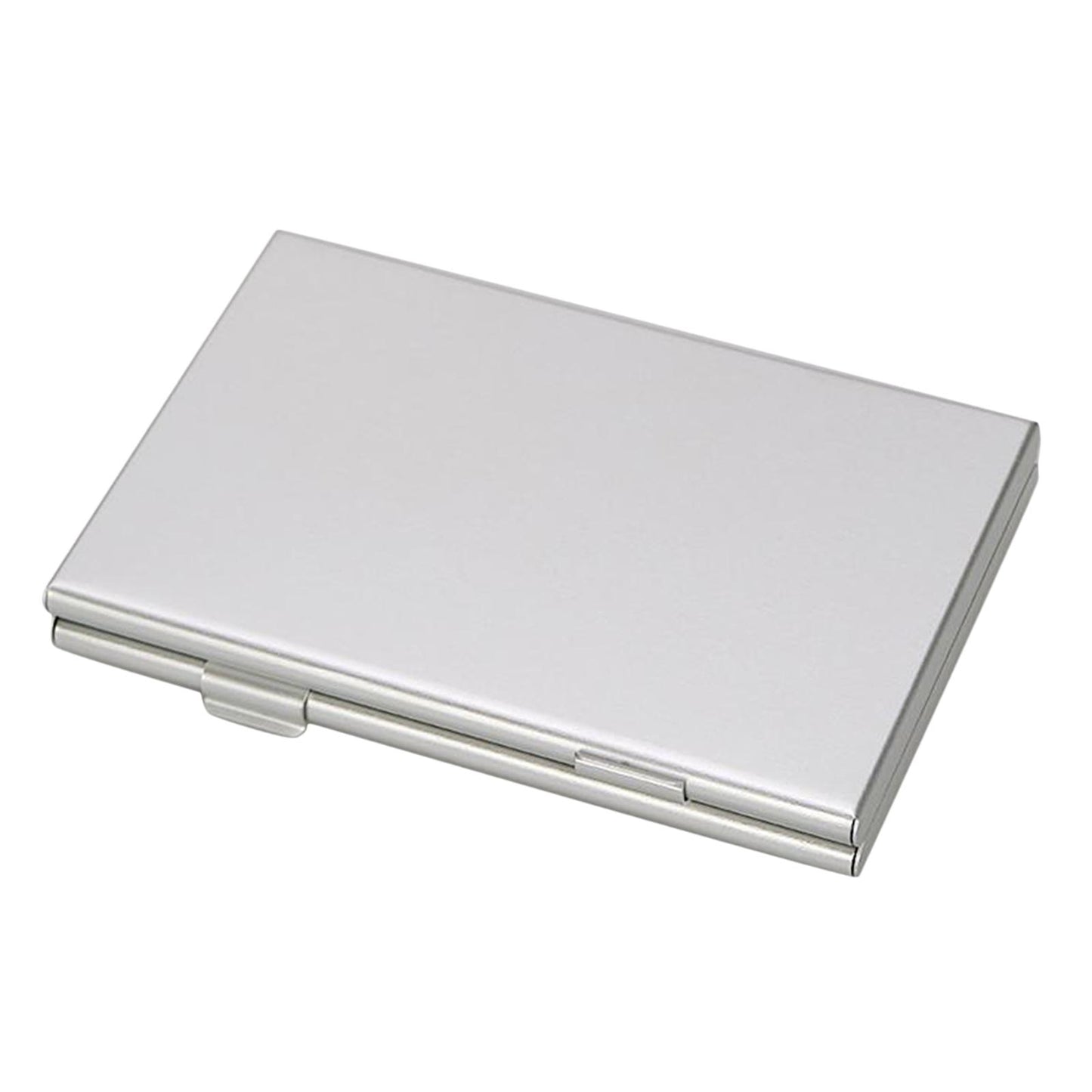 Portable Aluminum Alloy Storage Box Protector Hold for CF (Compact Flash) TF 18 Micro SD + 3SD Silver