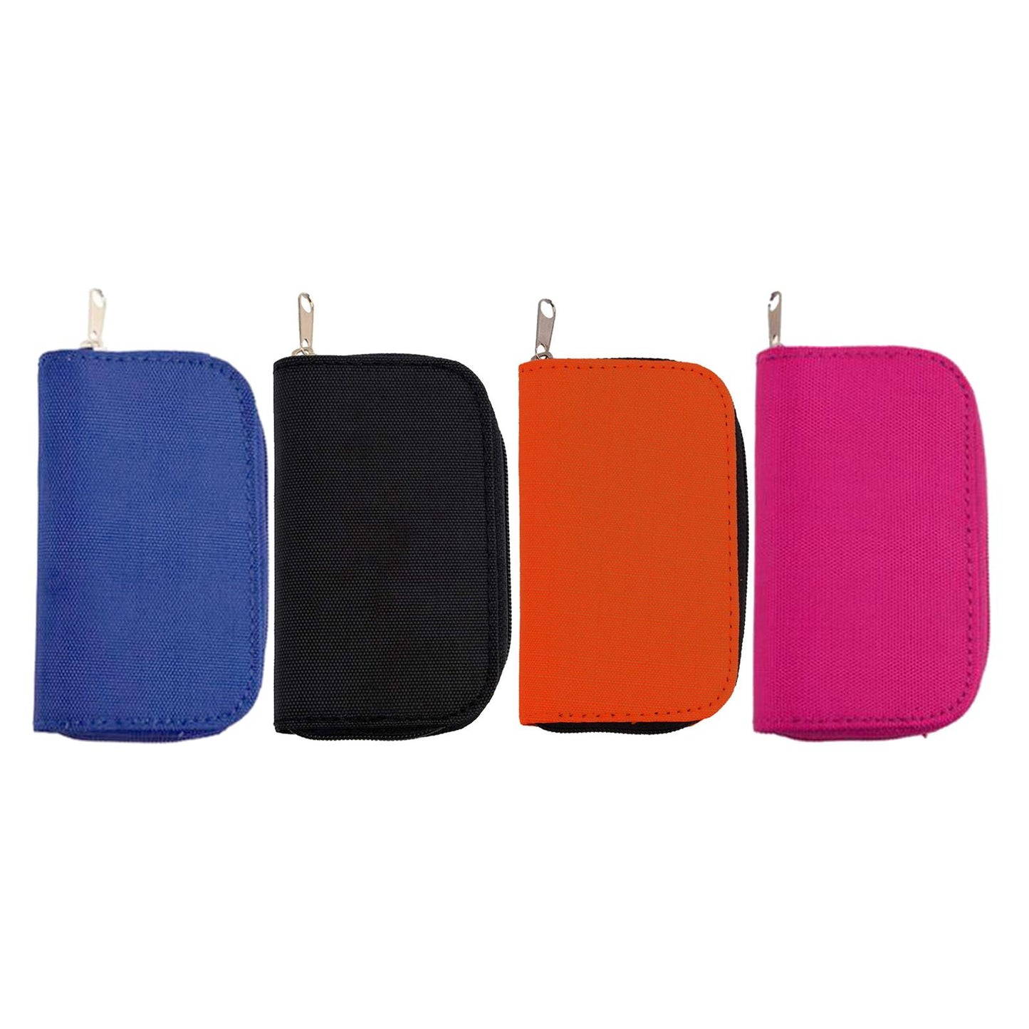 Nylon 22-Slot Memory Card Case Large Capacity Shockproof Protector Blue