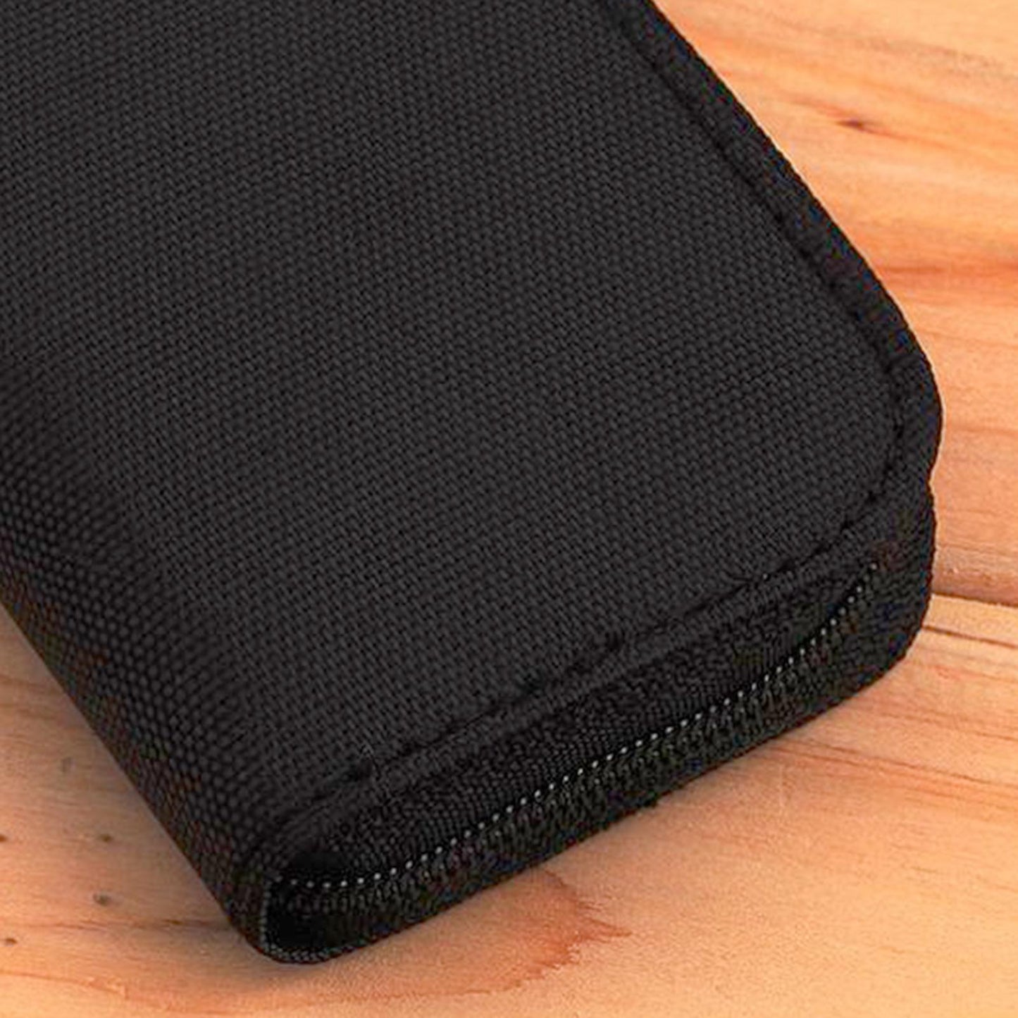 Nylon 22-Slot Memory Card Case Large Capacity Shockproof Protector Black