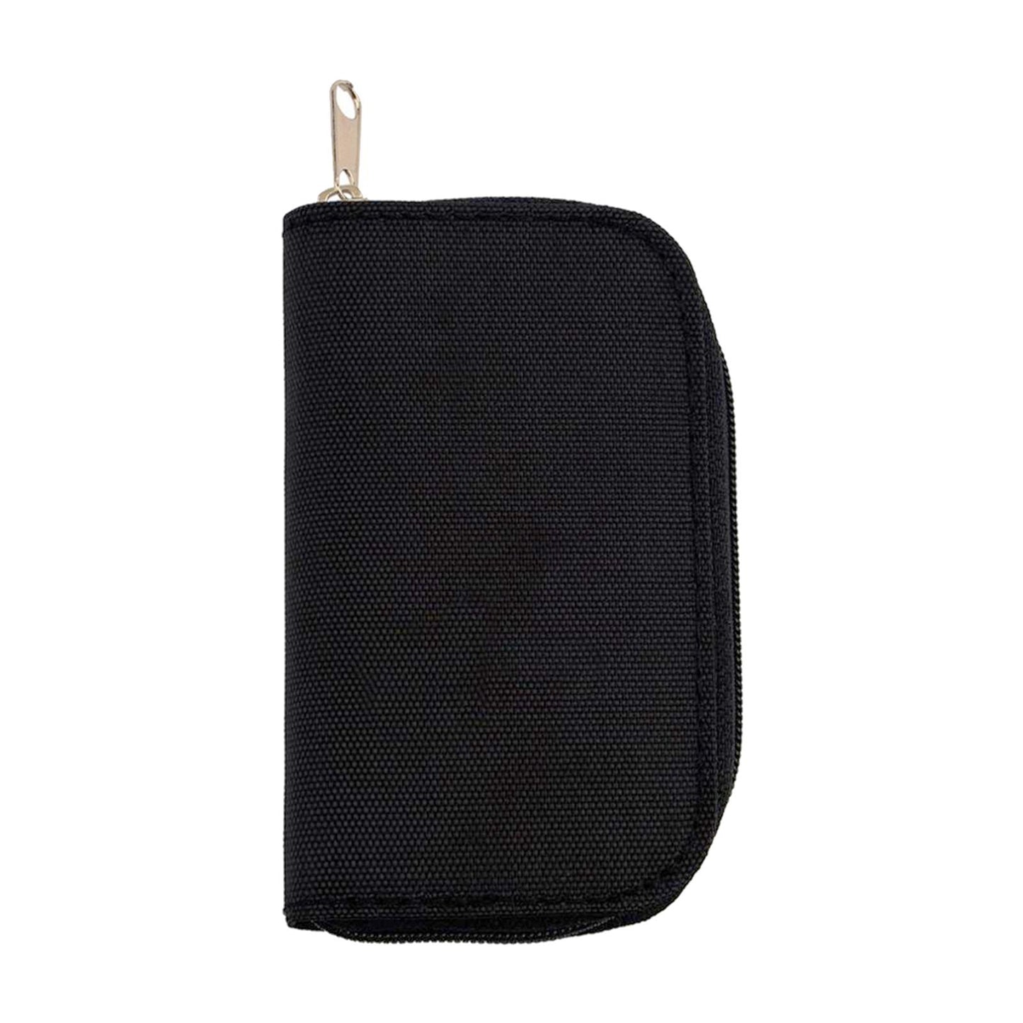 Nylon 22-Slot Memory Card Case Large Capacity Shockproof Protector Black