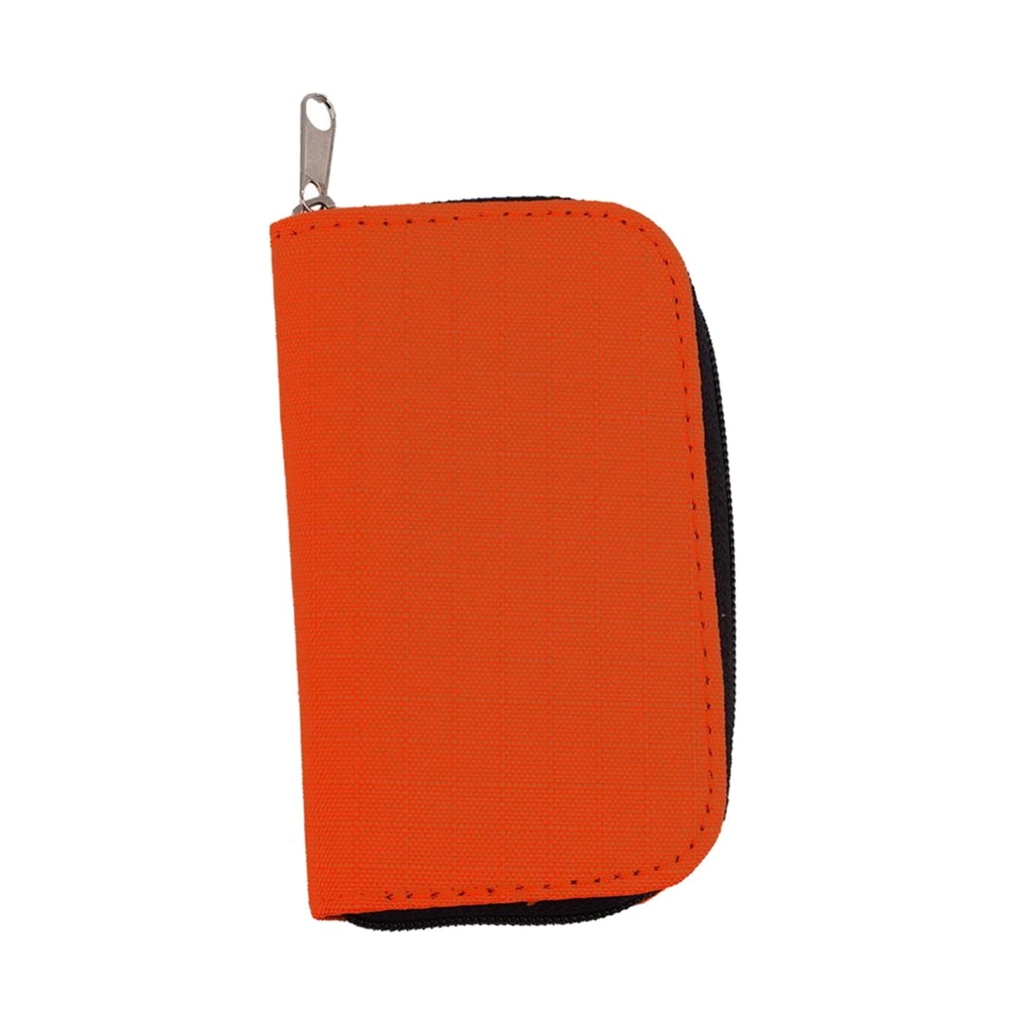 Nylon 22-Slot Memory Card Case Large Capacity Shockproof Protector Orange