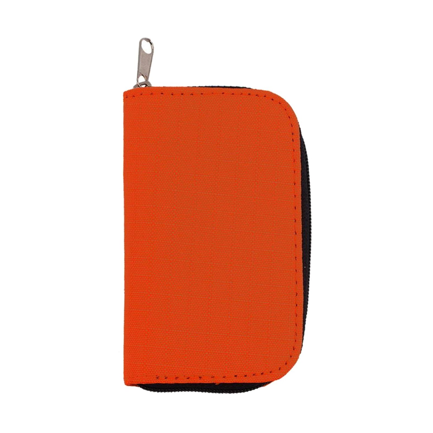 Nylon 22-Slot Memory Card Case Large Capacity Shockproof Protector Orange