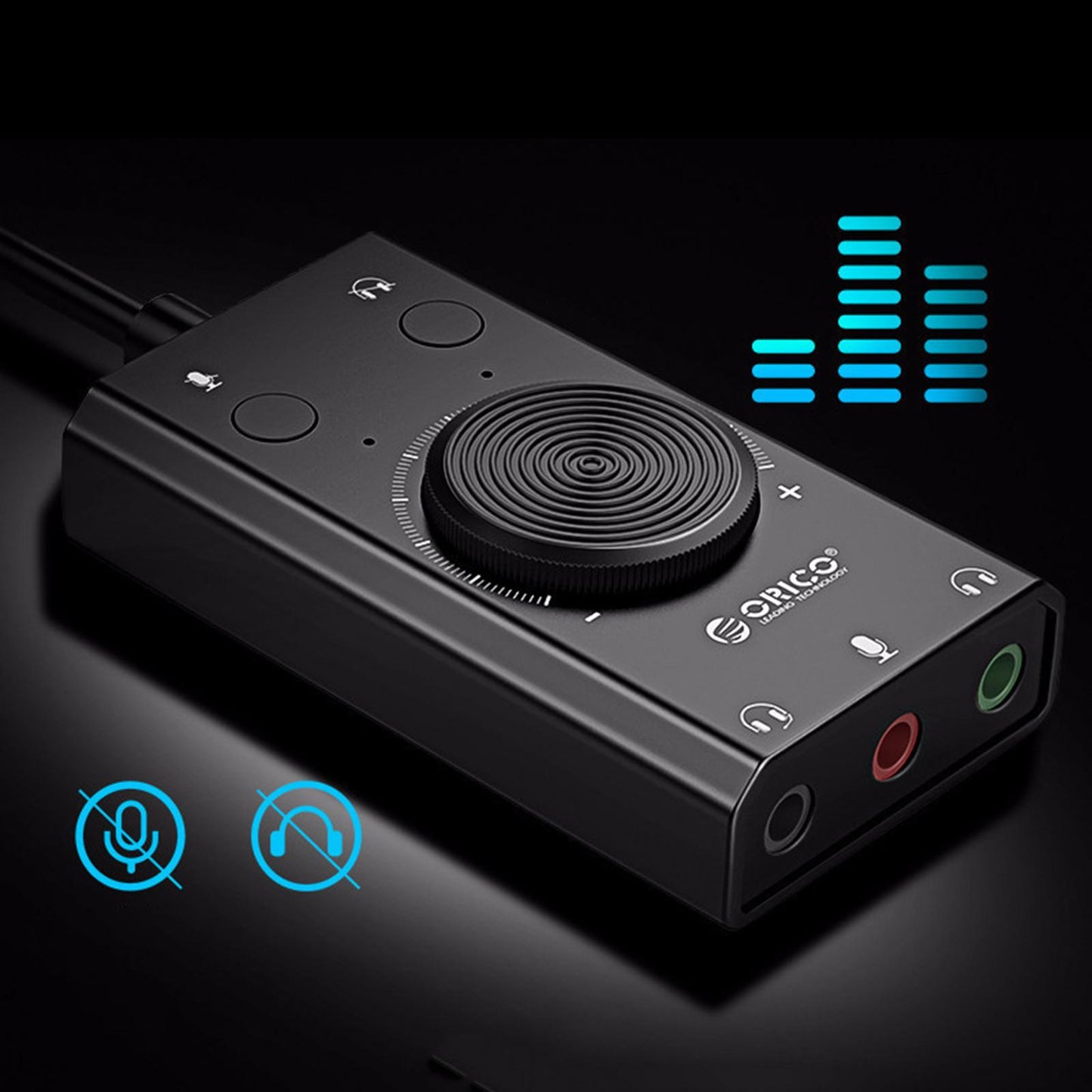 USB External Stereo Sound Adapter Converter for Windows and Mac Linux PC