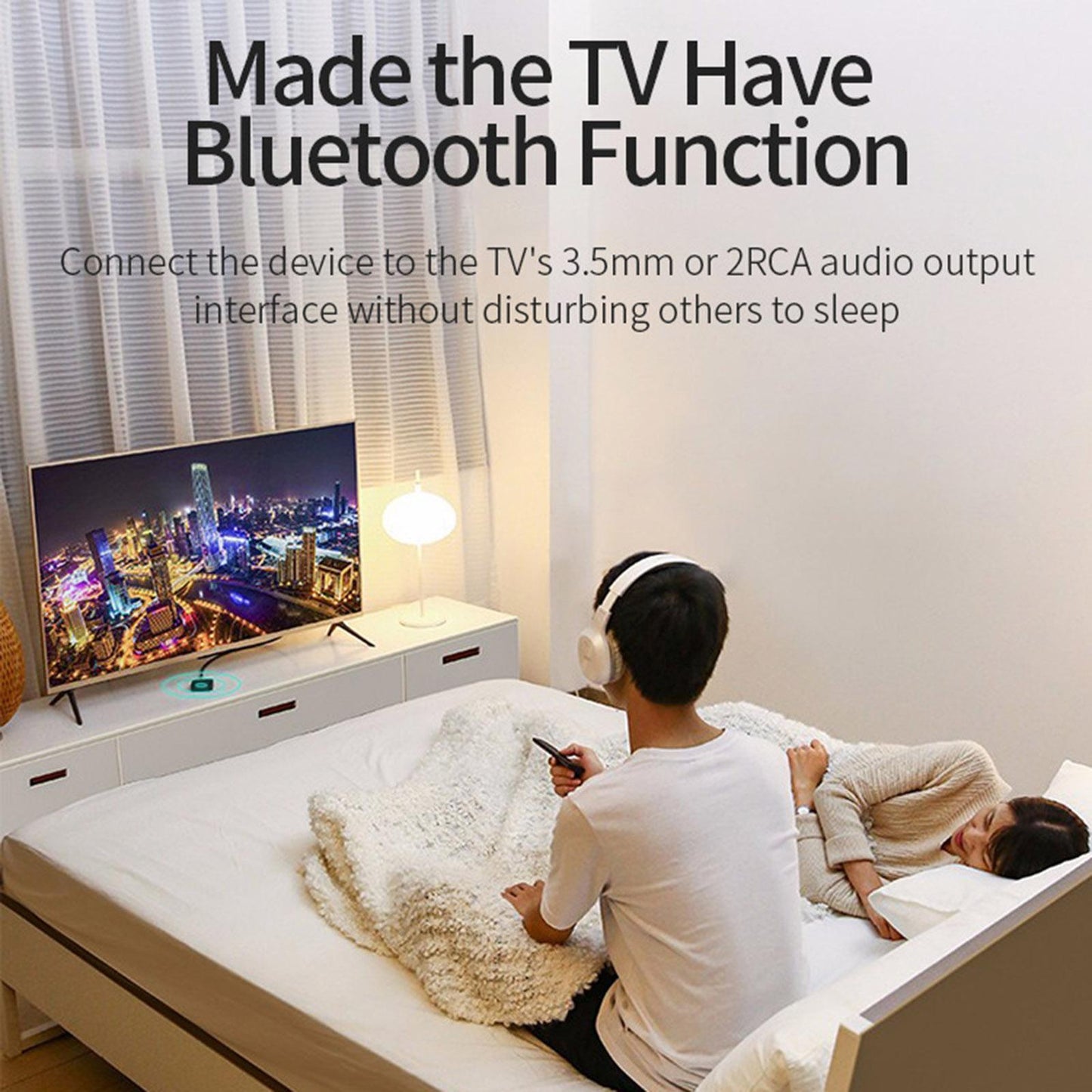 Plug&Play Bluetooth Receiver with 3.5mm Jack for Home Stereo HiFi Music