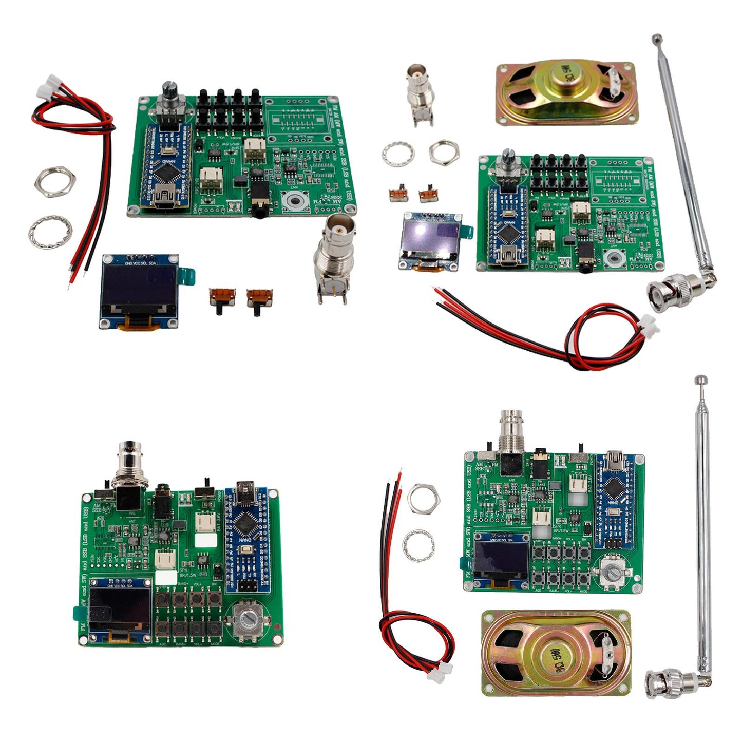 SI4732 All Band Radio Receiver FM AM SSB LSB & USB DIY kits