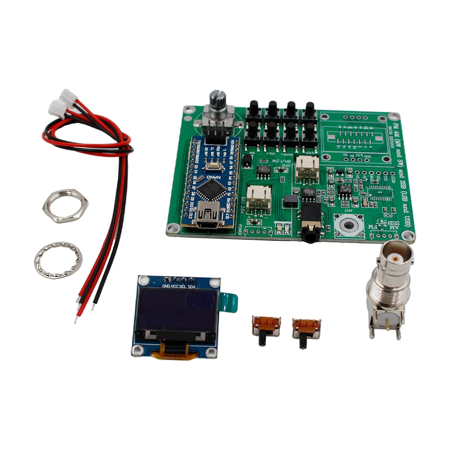 SI4732 All Band Radio Receiver FM AM SSB LSB & USB DIY kits