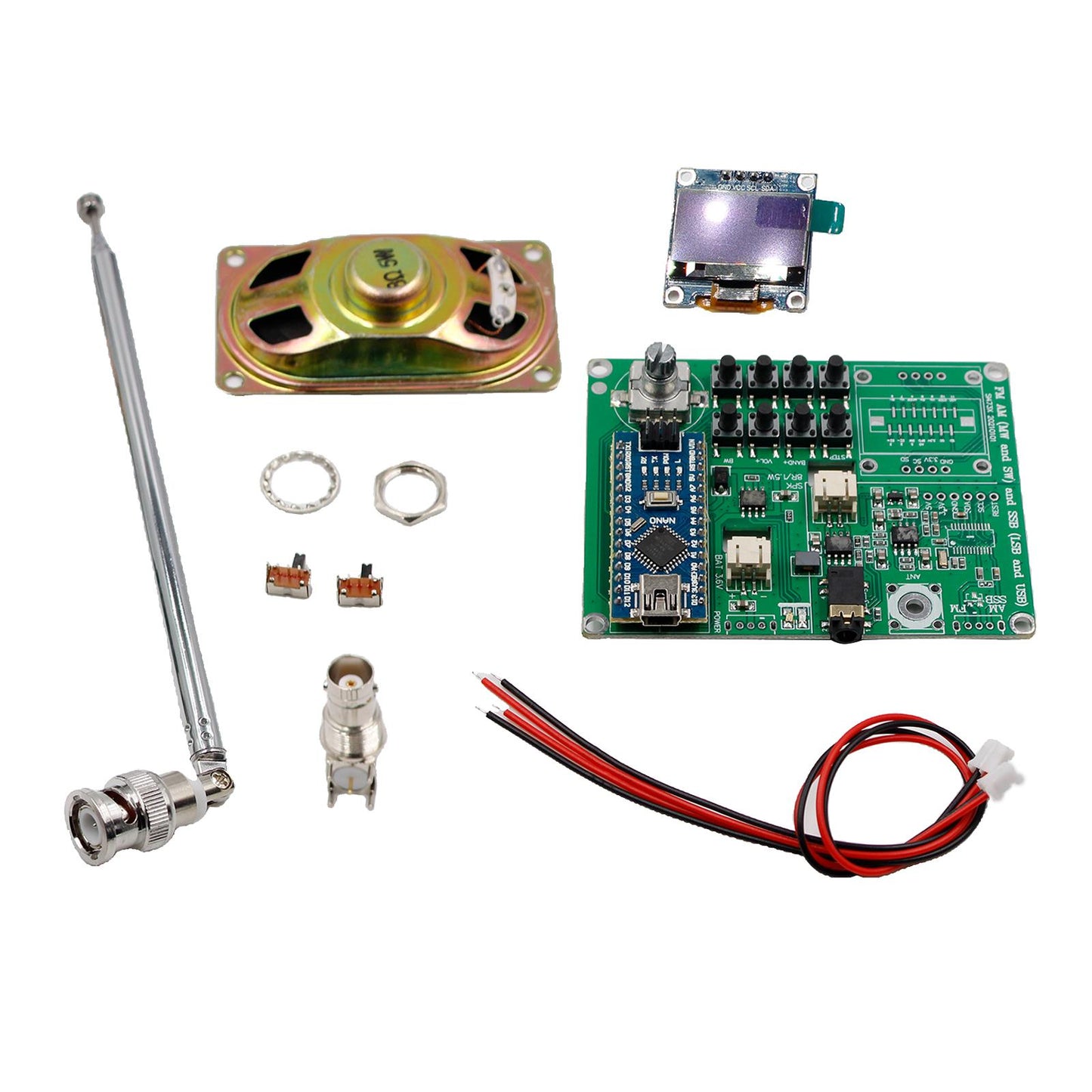 SI4732 All Band Radio Receiver FM AM SSB LSB & USB Complete DIY Kits