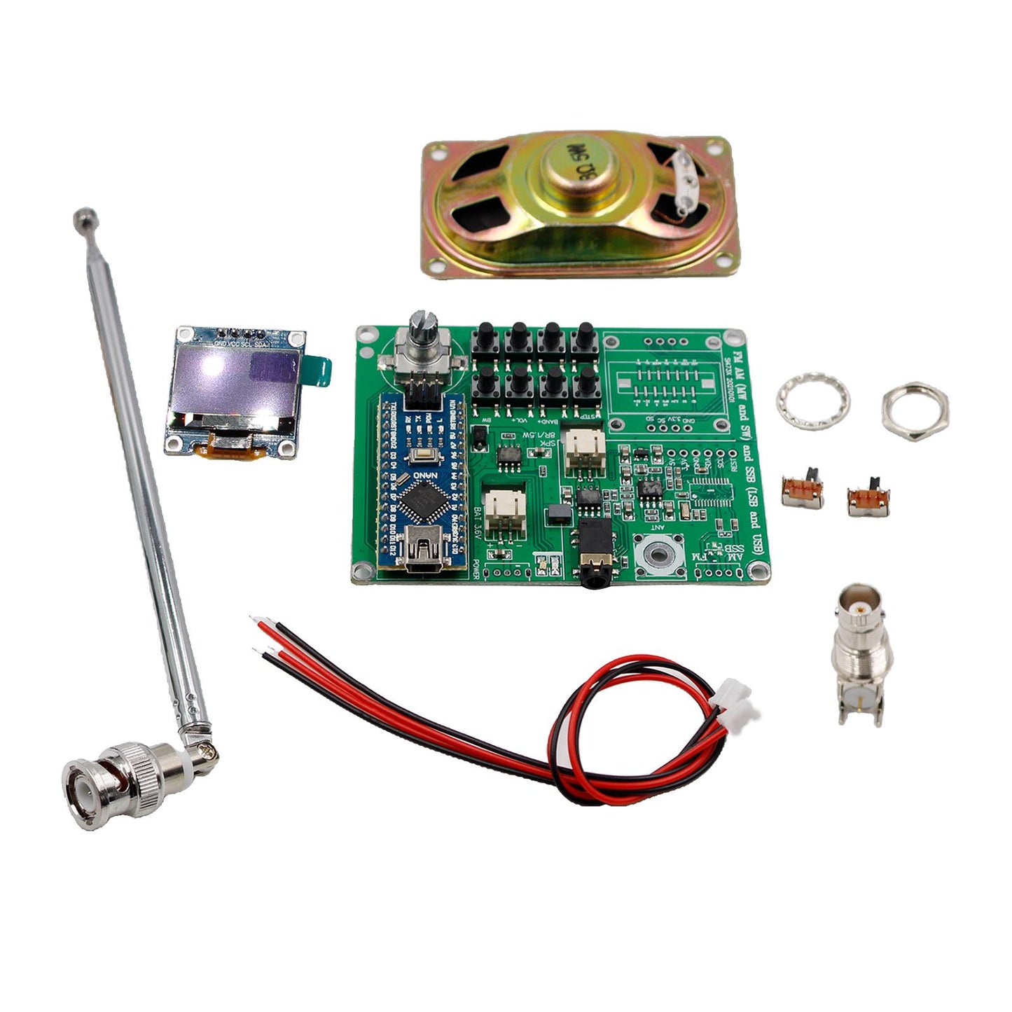 SI4732 All Band Radio Receiver FM AM SSB LSB & USB Complete DIY Kits