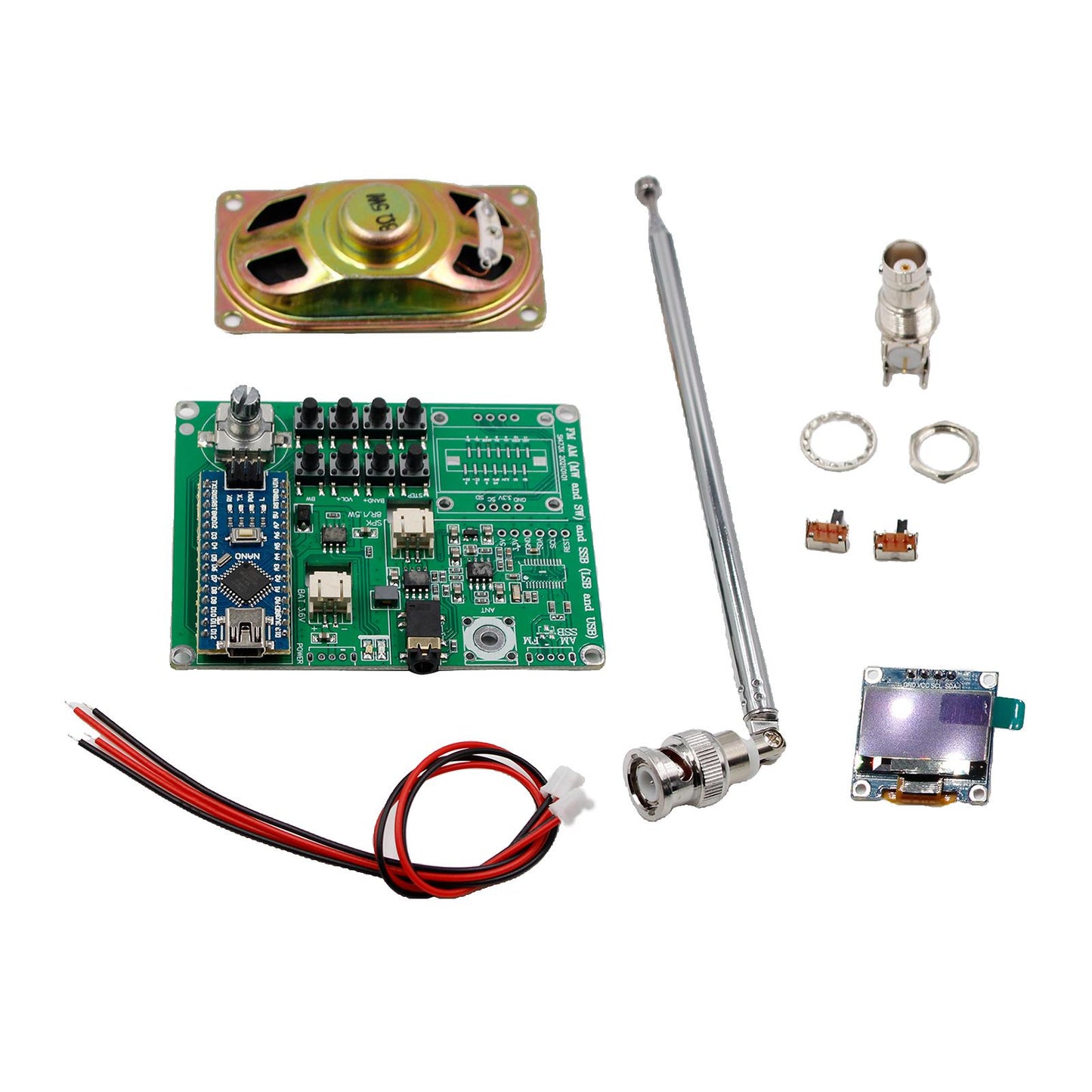 SI4732 All Band Radio Receiver FM AM SSB LSB & USB Complete DIY Kits