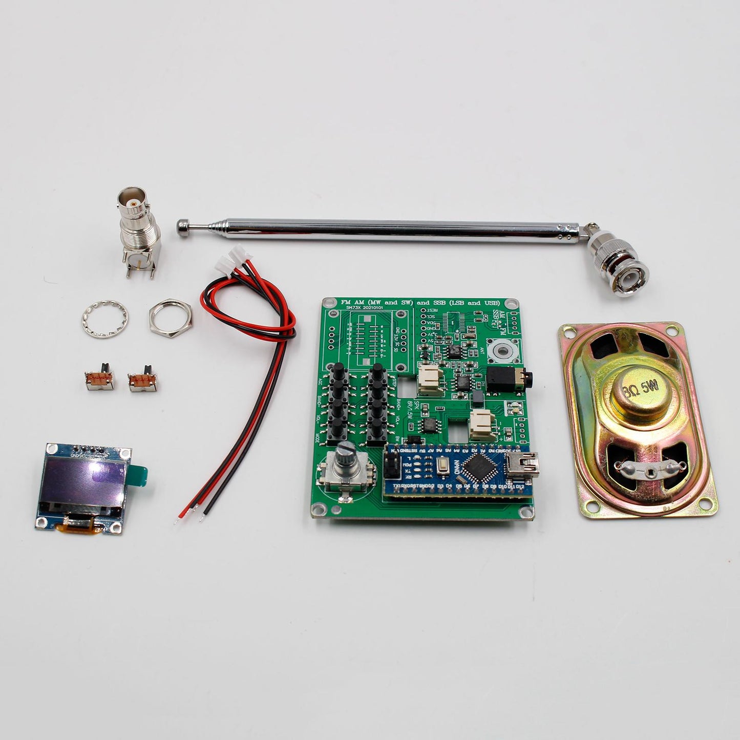 SI4732 All Band Radio Receiver FM AM SSB LSB & USB Complete DIY Kits