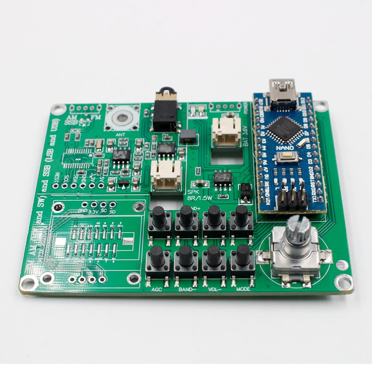 SI4732 All Band Radio Receiver FM AM SSB LSB & USB Complete DIY Kits