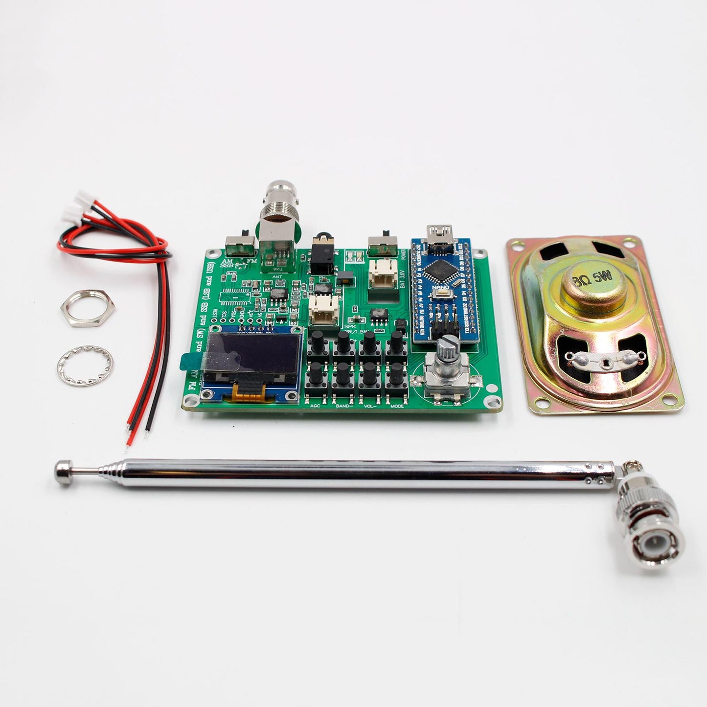 SI4732 All Band Radio Receiver FM AM SSB LSB & USB Complete Finished