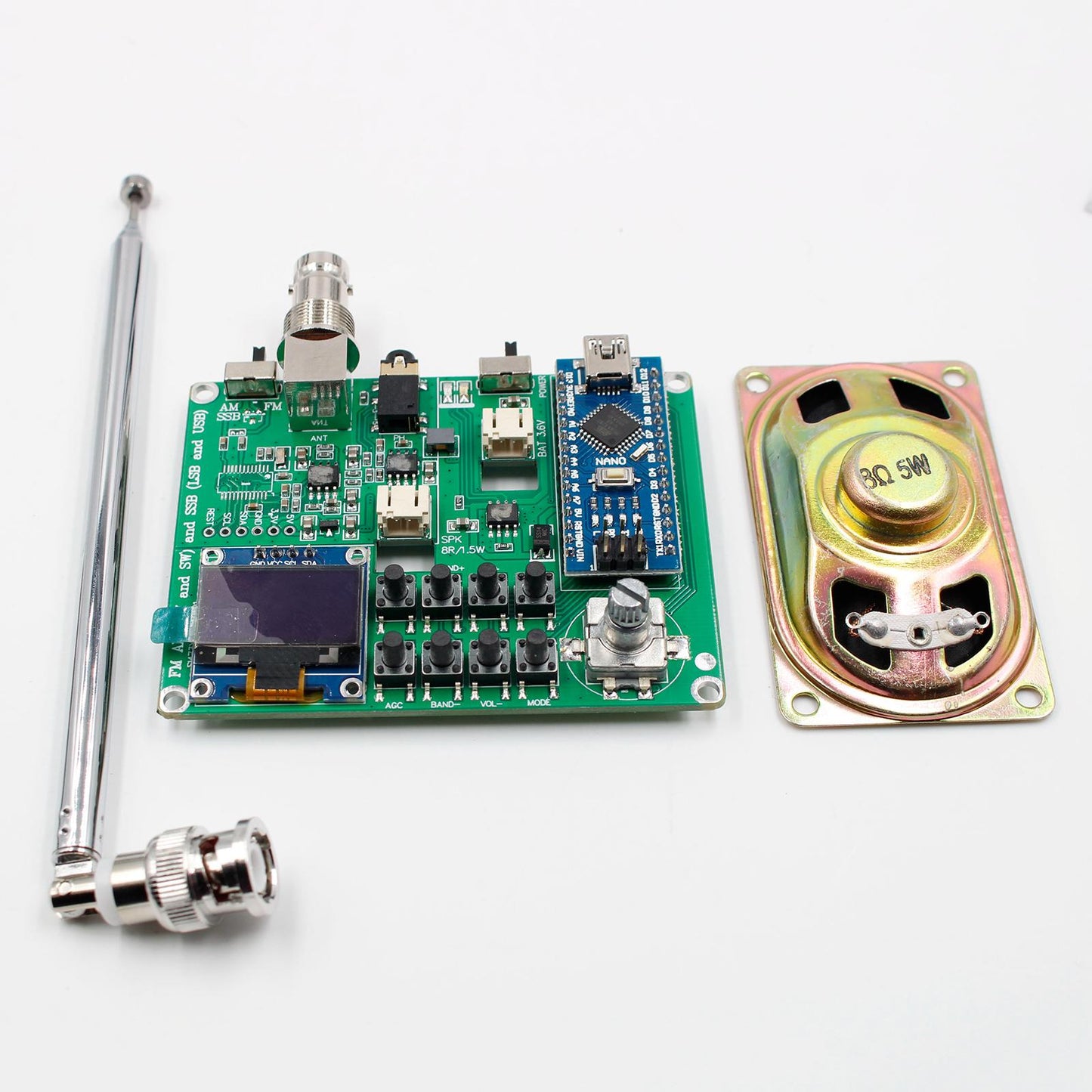 SI4732 All Band Radio Receiver FM AM SSB LSB & USB Complete Finished