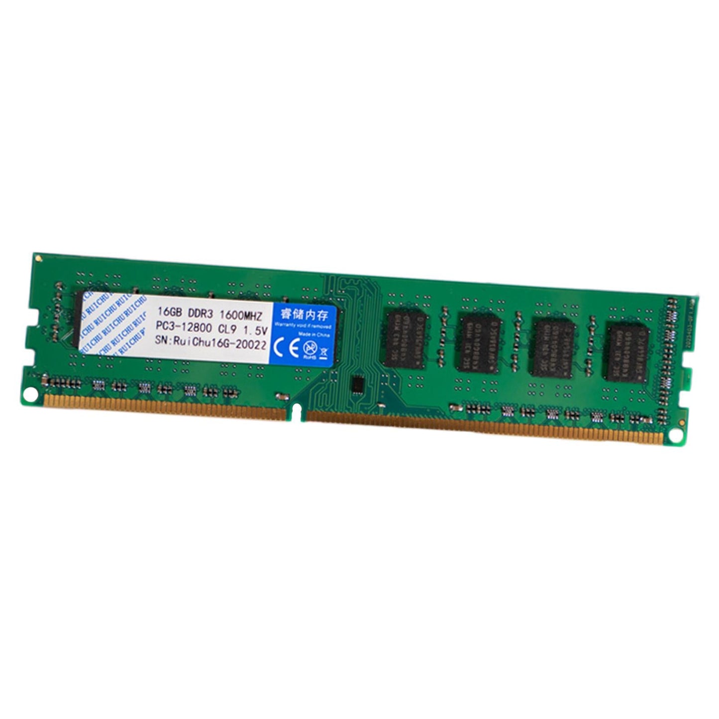 16G DDR3 PC3-12800U 1600MHz AMD Motherboard Memory RAM 240Pin Memory Module