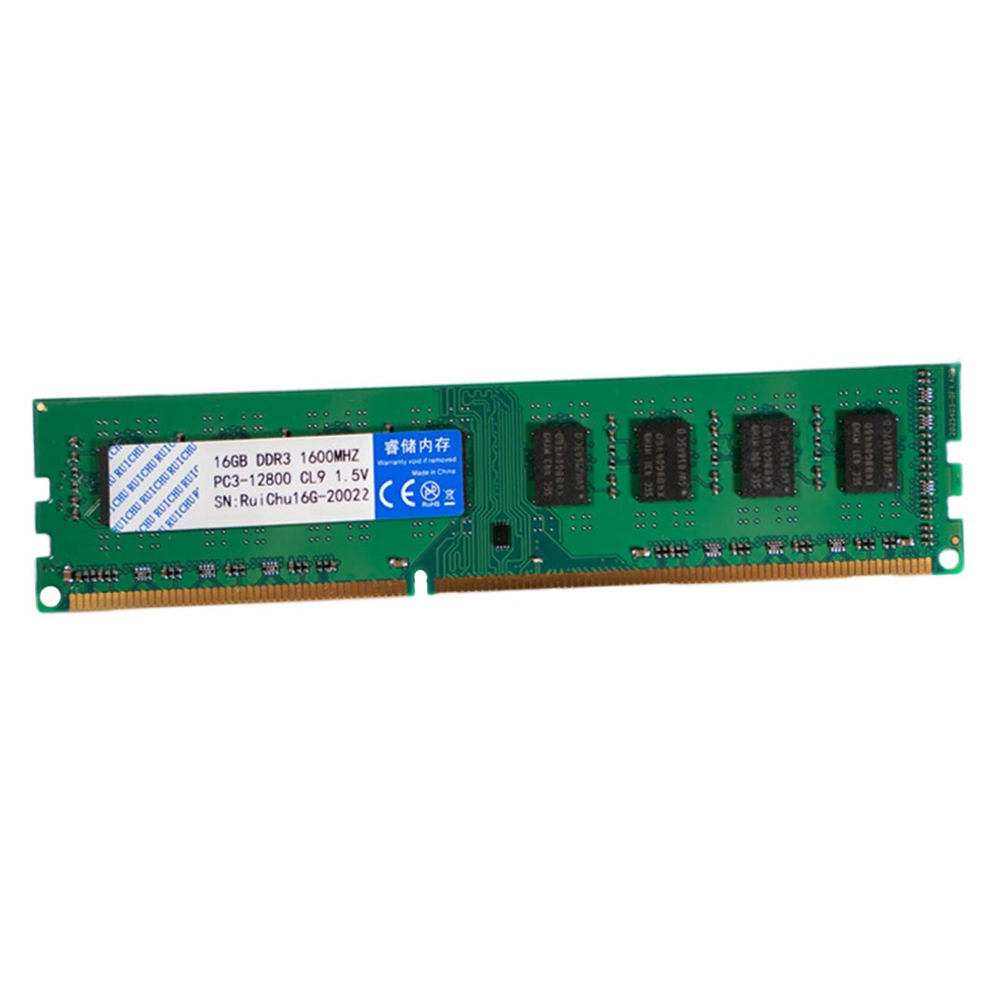 16G DDR3 PC3-12800U 1600MHz AMD Motherboard Memory RAM 240Pin Memory Module