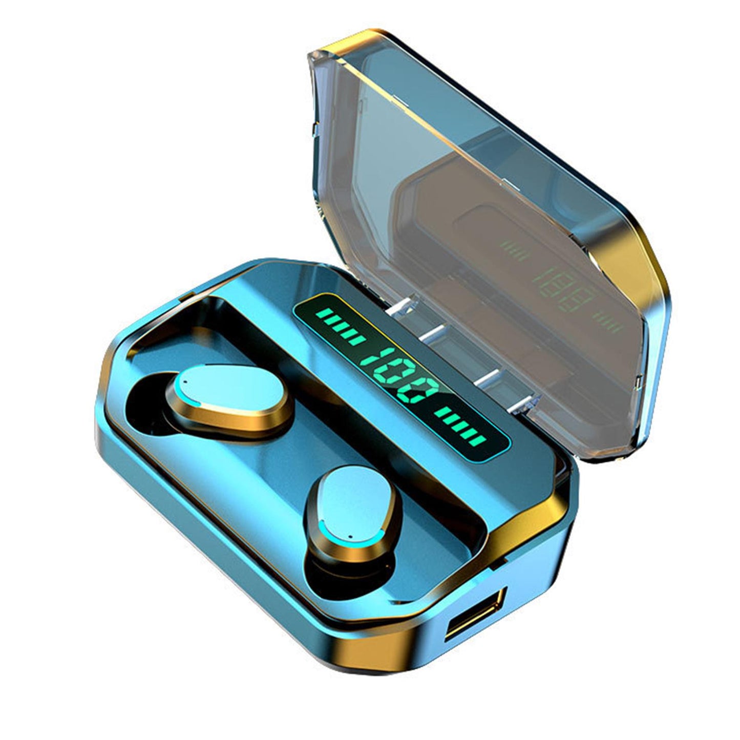 Sport Waterproof Bluetooth Earpads Wireless Headsets Earphones 2200mAh Pink