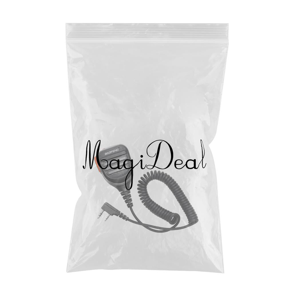 PTT Speaker Mic for BaoFeng UV-5R UV5RA F8 UV-82 Two Way Radio Walkie Talkie