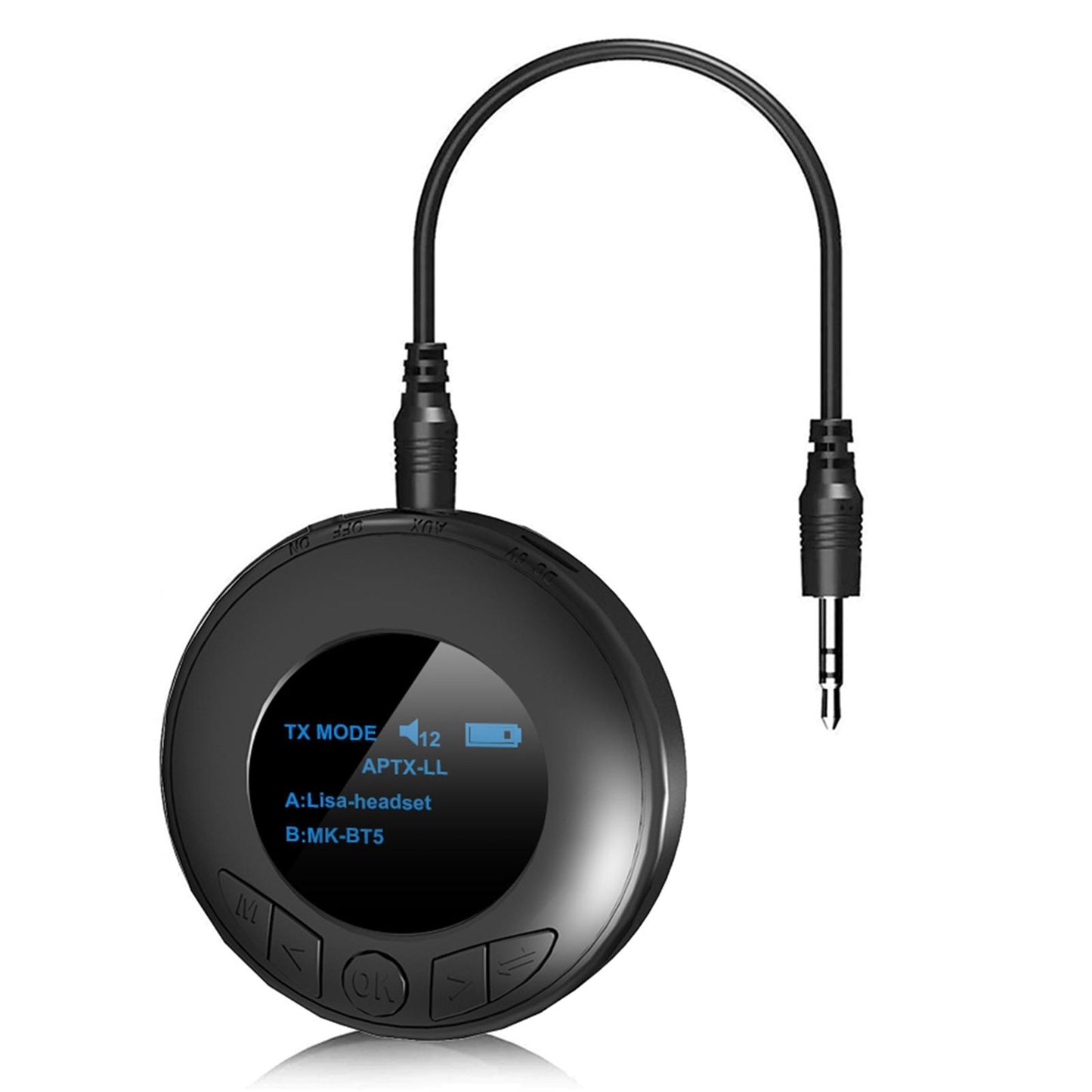 Bluetooth Transmitter and Receiver Mic 3.5mm Jack RCA Audio Adapter Kit