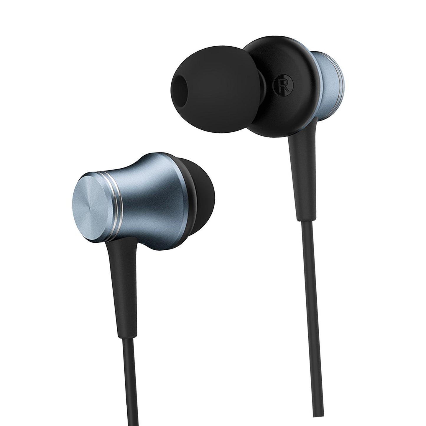 Sport Wired Earphones in Ear Headphones 3.5mm for Workout Grey