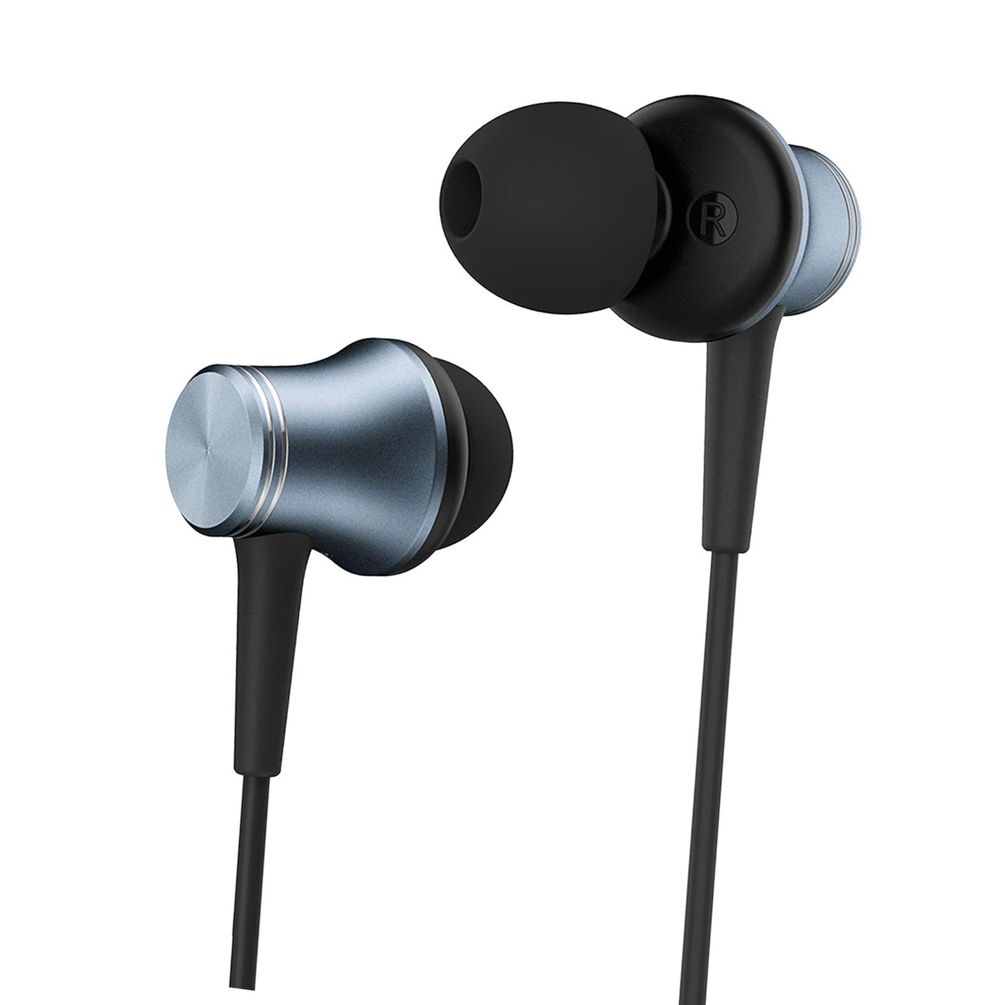 Sport Wired Earphones in Ear Headphones 3.5mm for Workout Grey