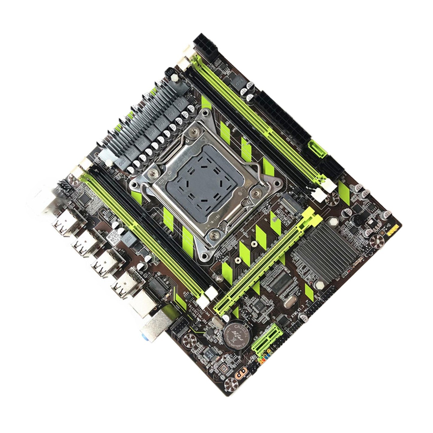 Computer X79 Motherboard LGA 2011 CPU DDR3 M-ATX Mainboard for E5 2630 64GB