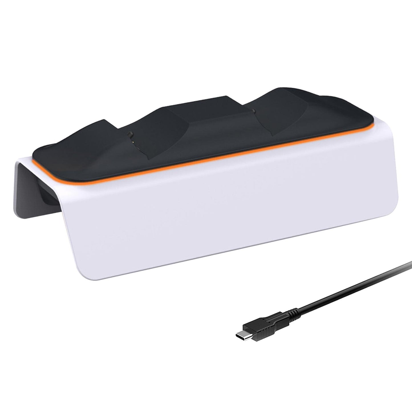 Dual USB Controller Charger Fast Charging Dock for PS5 Anti-slip Easy use