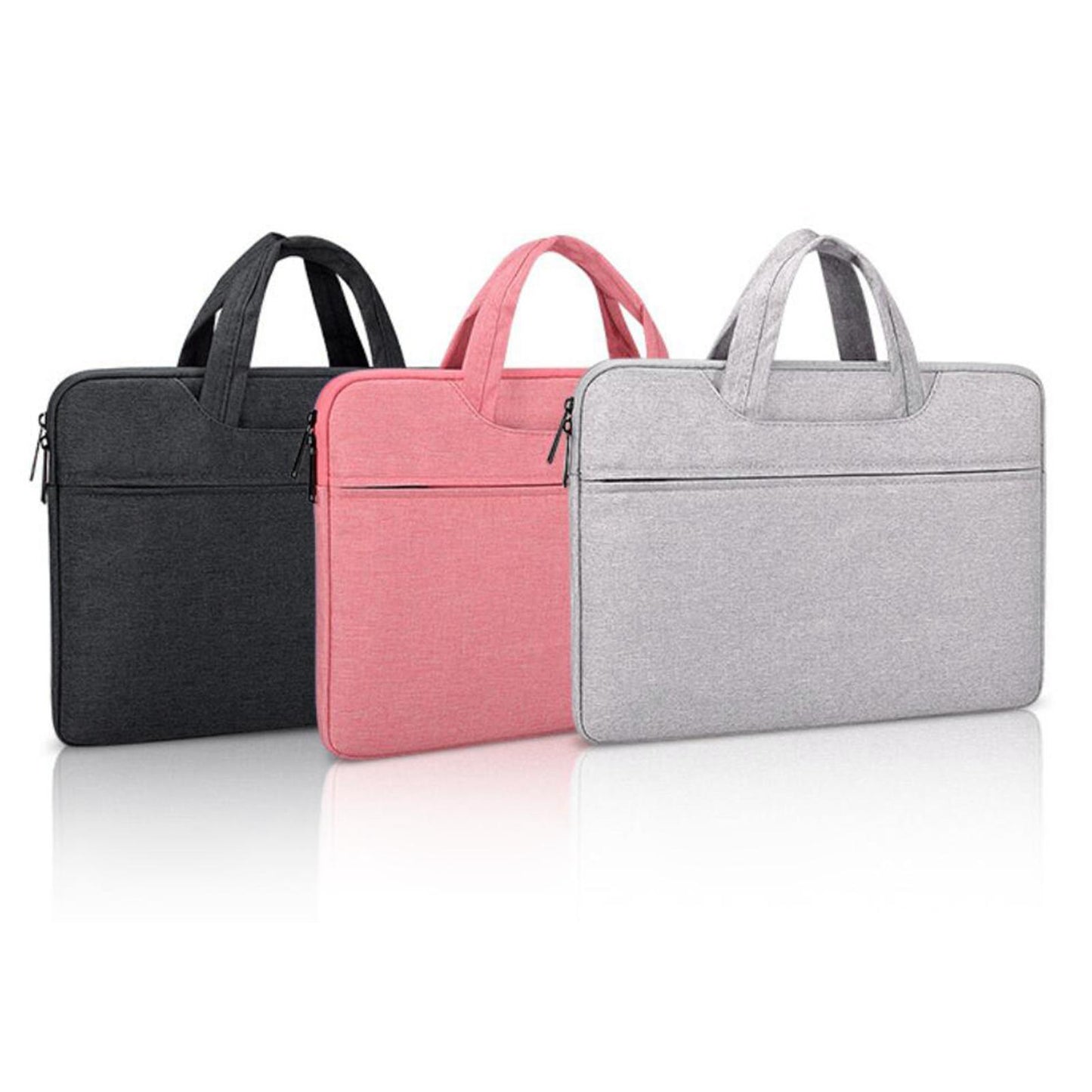 Laptop and Tablet Case Sleeve Waterproof Organizer Pocket for Men Women Grey 13.3inch